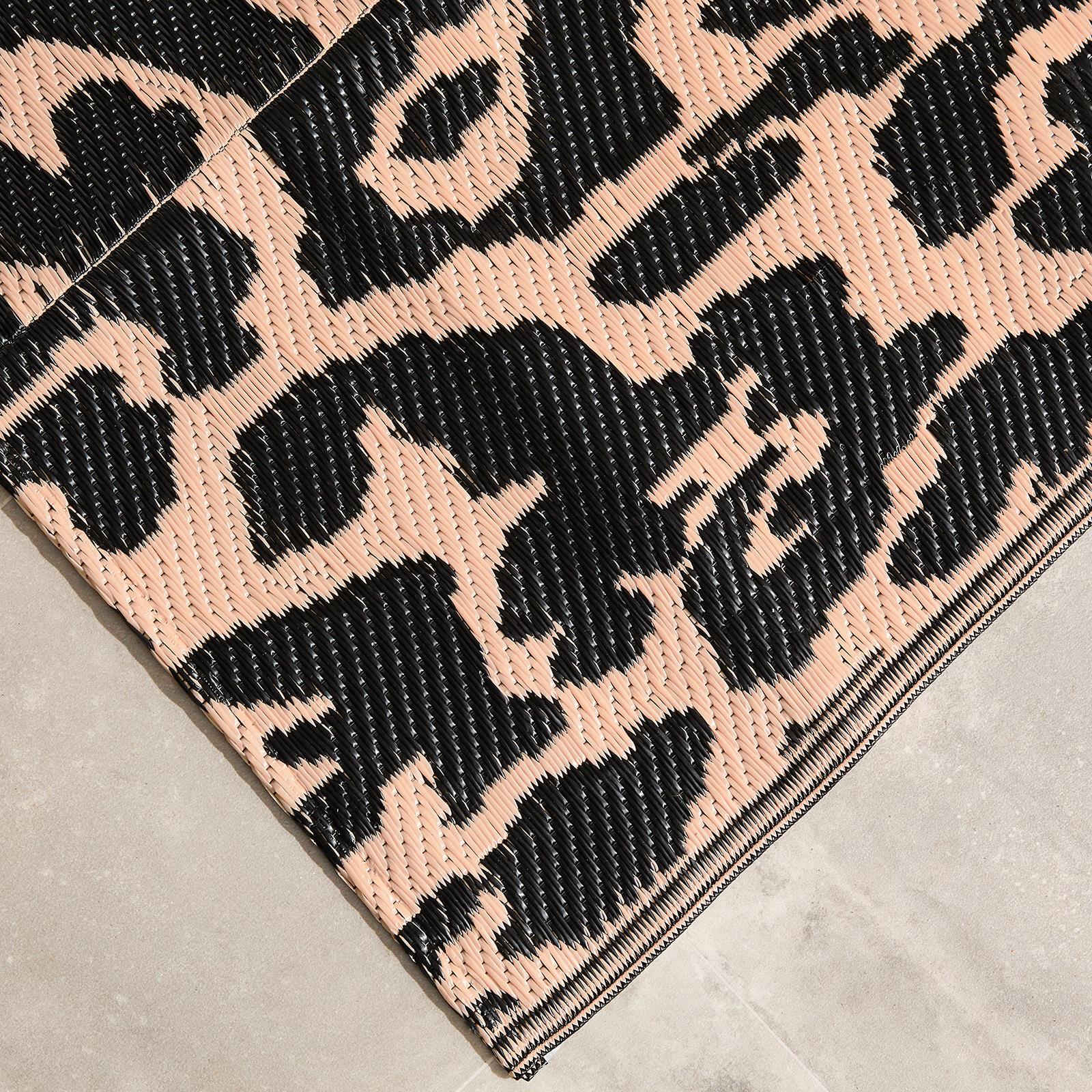 OHS Printed Garden Rug Outdoor Waterproof Area Mat Patio Decor