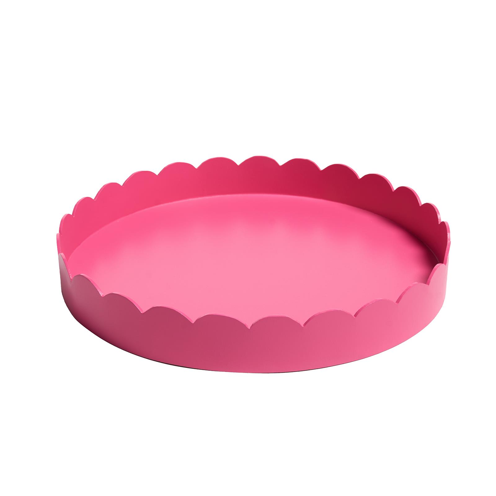 OHS Scallop Edge Tray Serving Plate Decorative Organiser Storage Home Decor