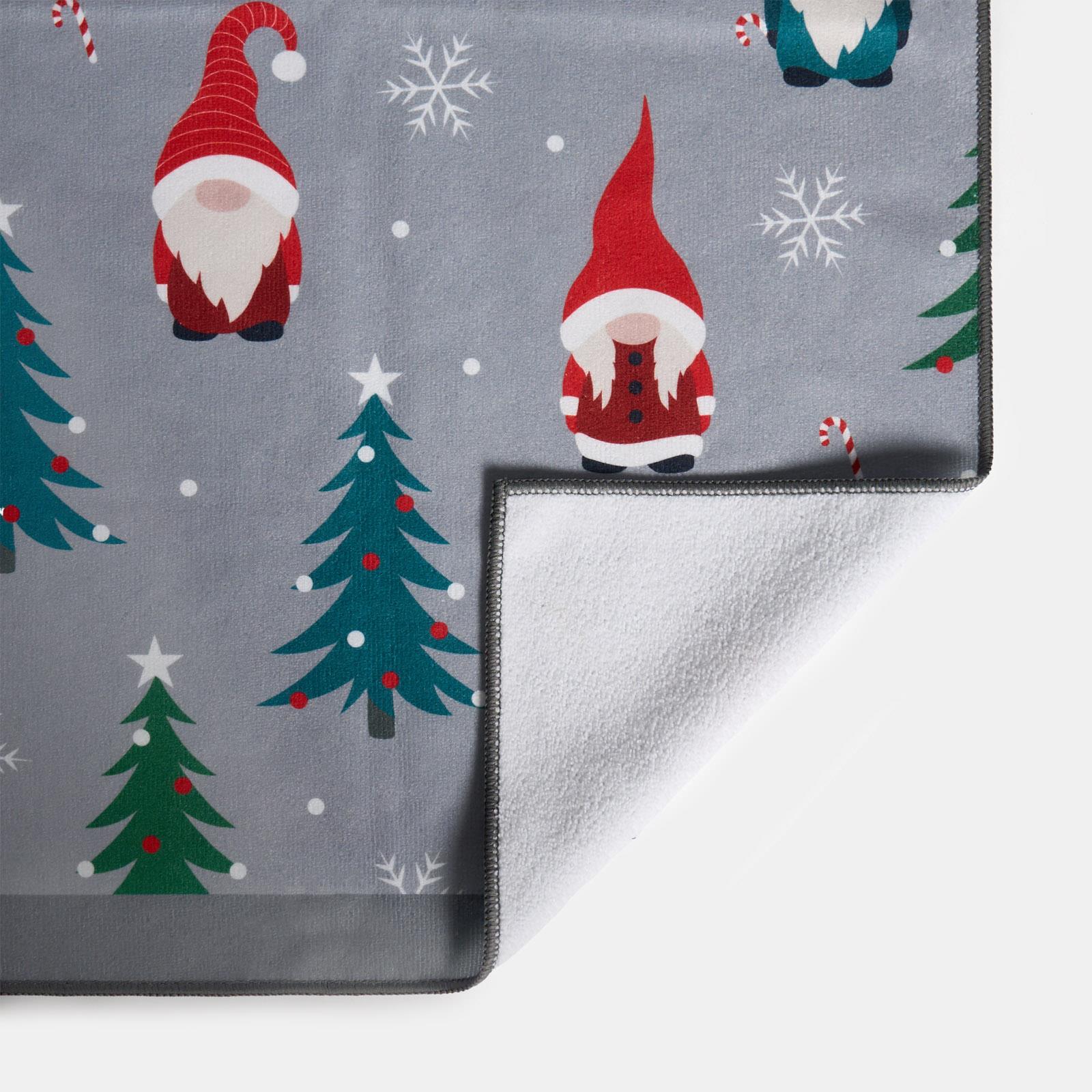 OHS Gonk Print Towels Novelty Xmas Autumn Soft Absorbent Hand Bath Towel Sheet