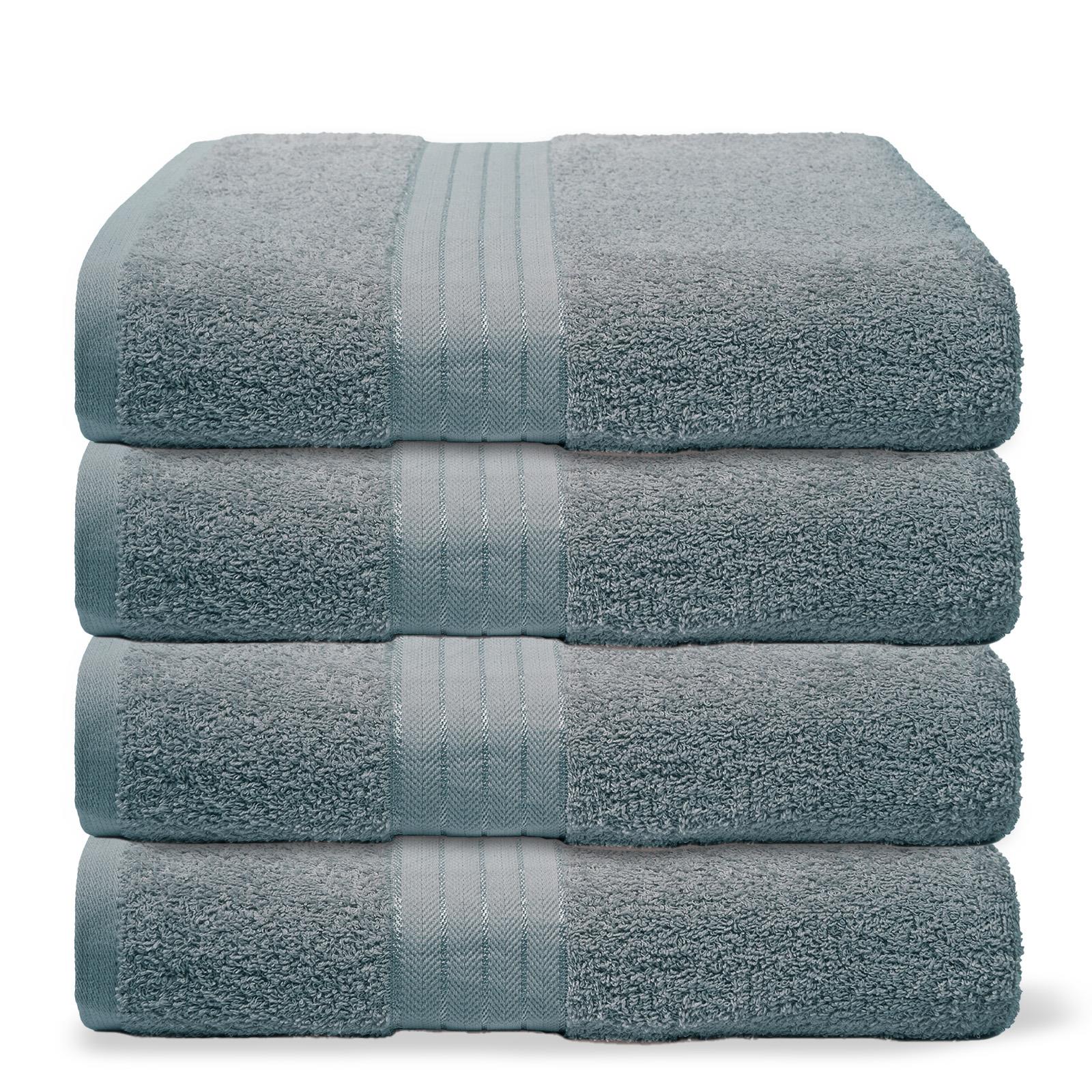 Luxury 100% Cotton Face Hand Bath Sheet Super Soft Absorbent Cloth Swim Towel