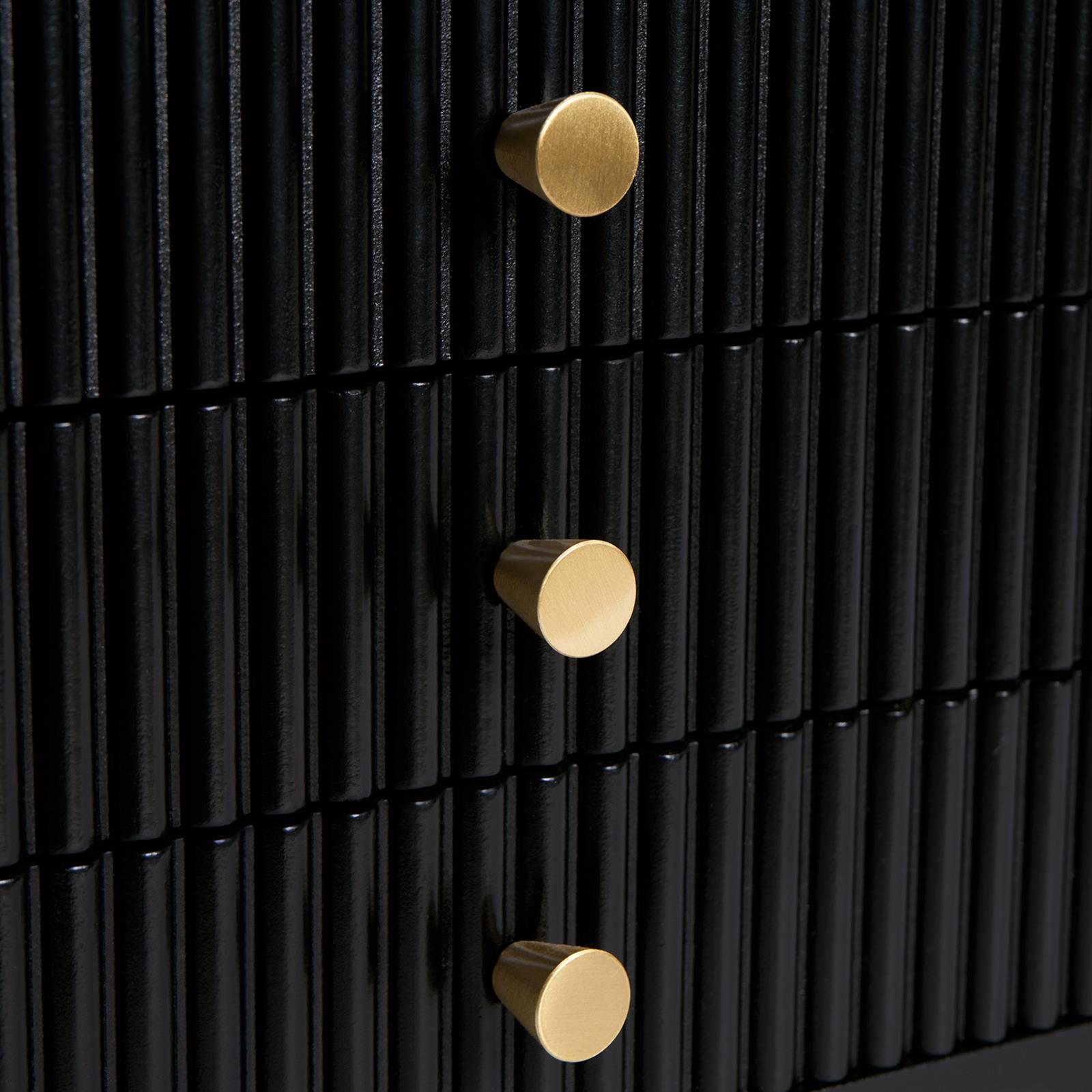 OHS Ribbed Desktop Drawers Organiser Freestanding Tabletop Cabinet Storage Unit