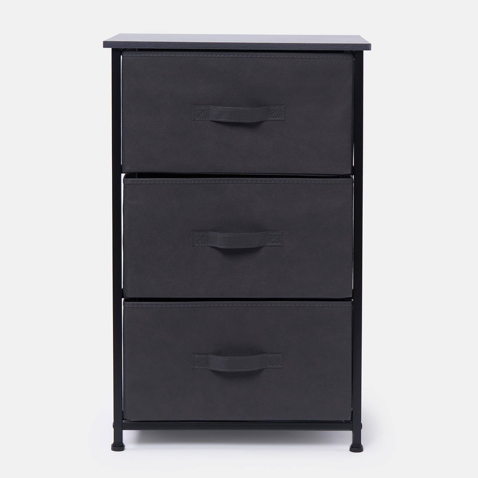 Fabric Cabinet Bedside 2/3/4 Drawers Storage Unit Clothes Shoes Home Organiser - Picture 59 of 94