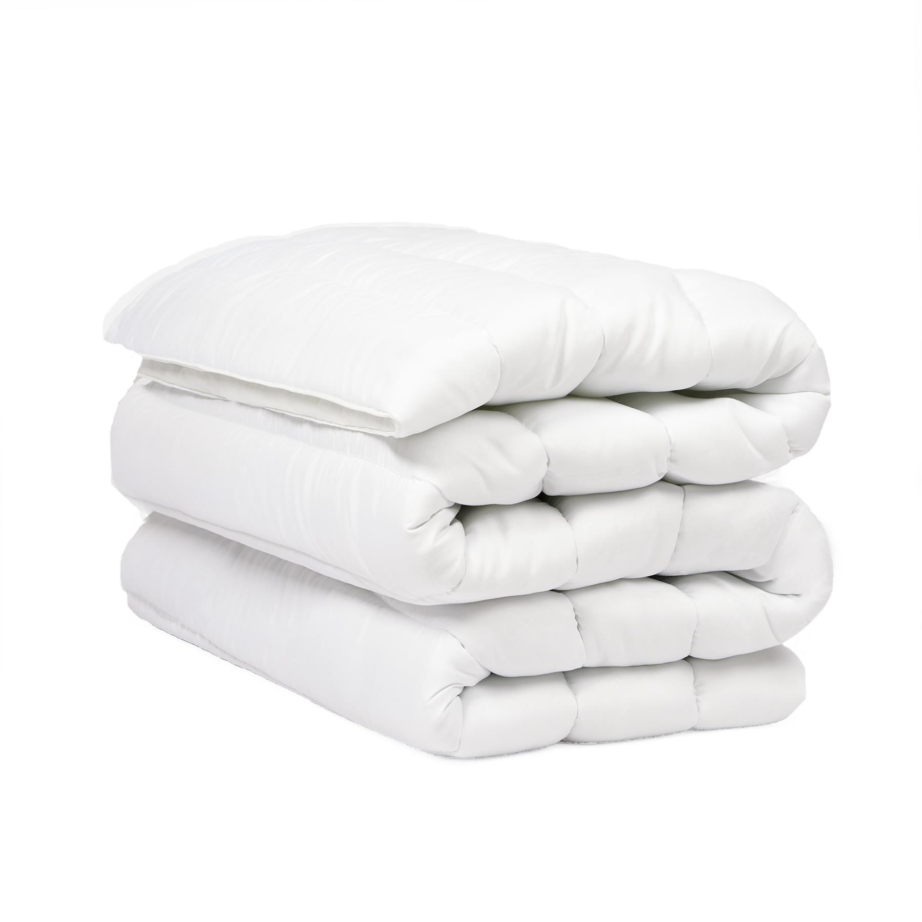 OHS Deep Mattress Topper Microfiber Bounce Soft Hotel Quality Elasticated Straps