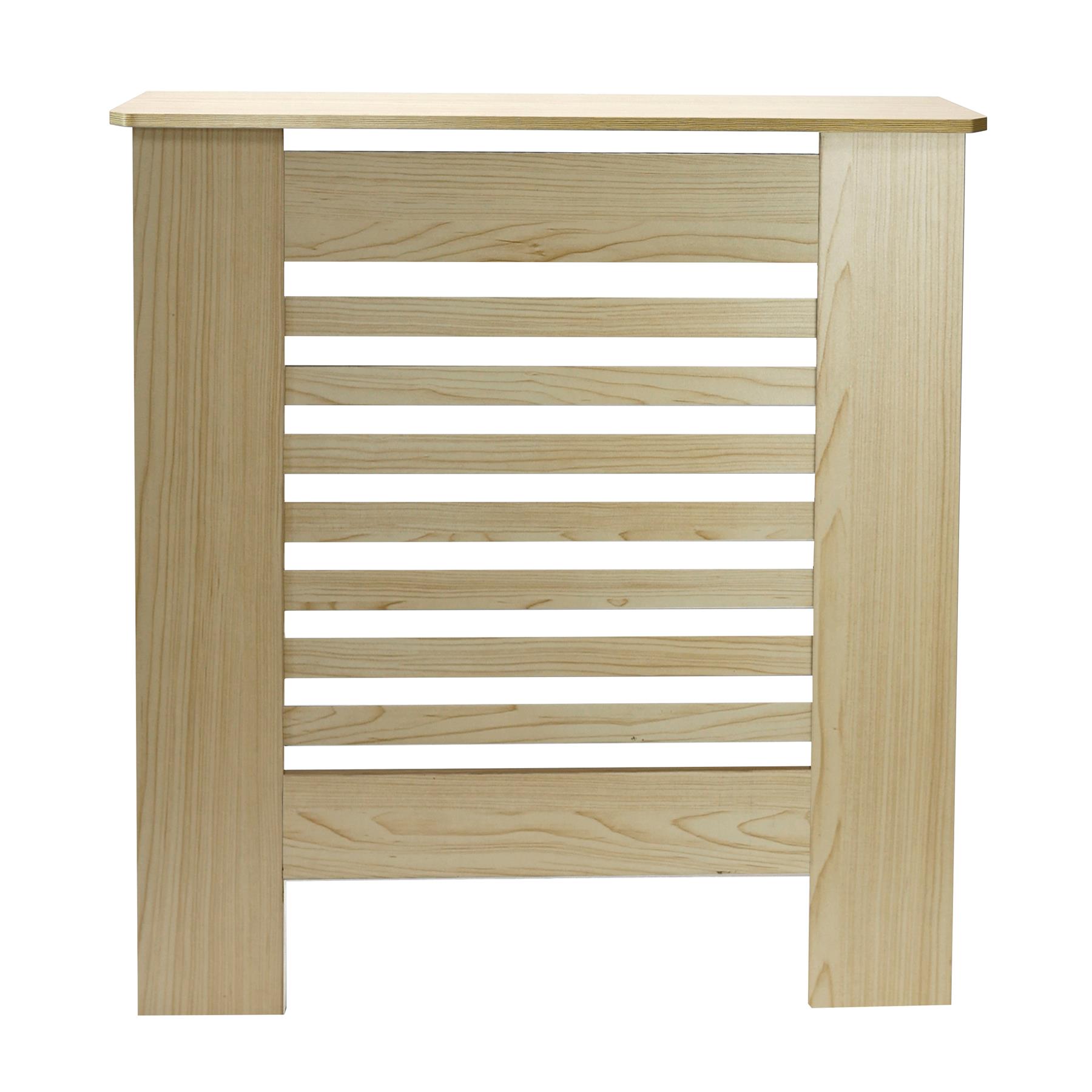 Wooden Radiator Cover Side Board S M L Cabinet Shelf Modern Hallway Furniture - Picture 11 of 55