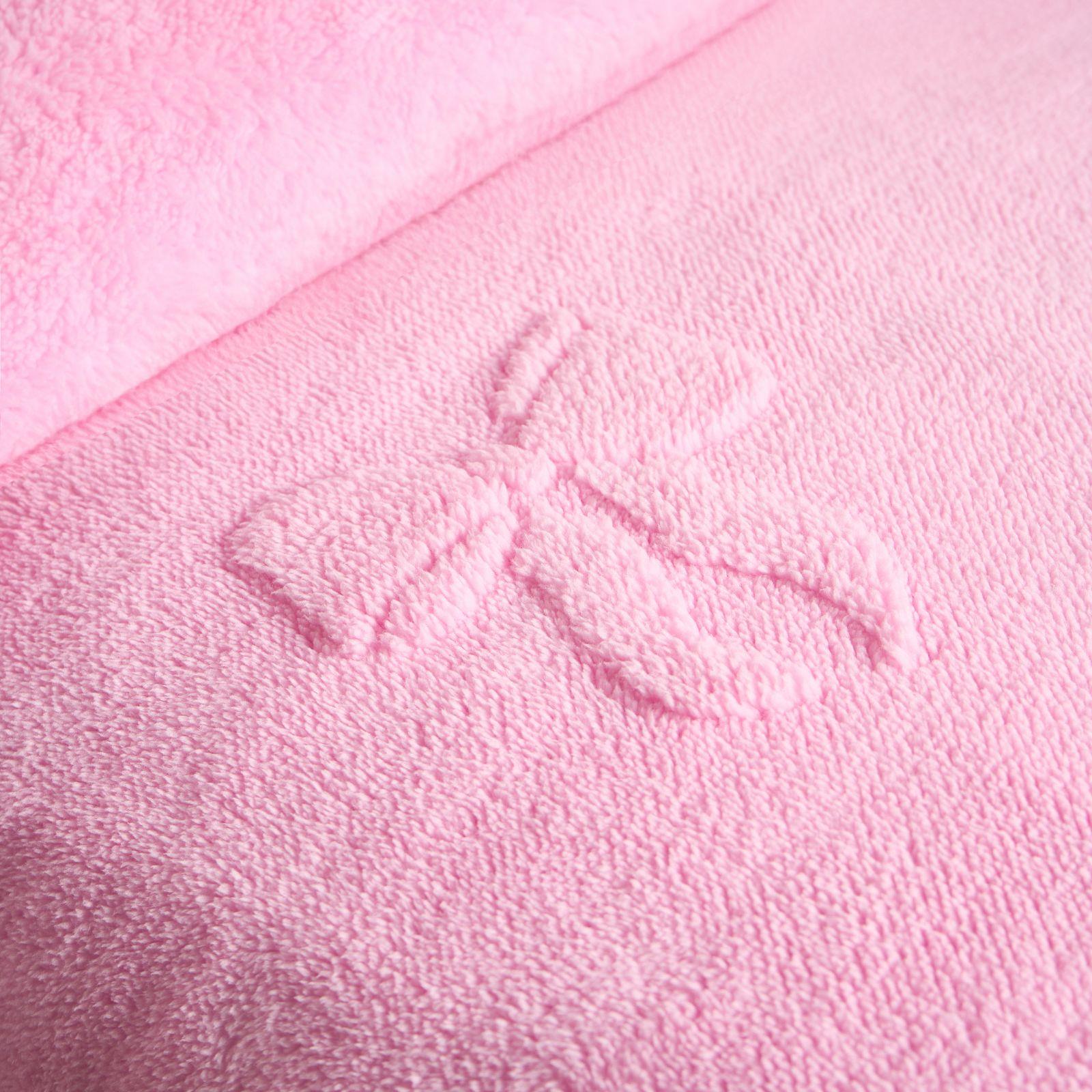 OHS Bow Tufted Bedding Set Teddy Fleece Super Soft Duvet Cover with Pillowcase