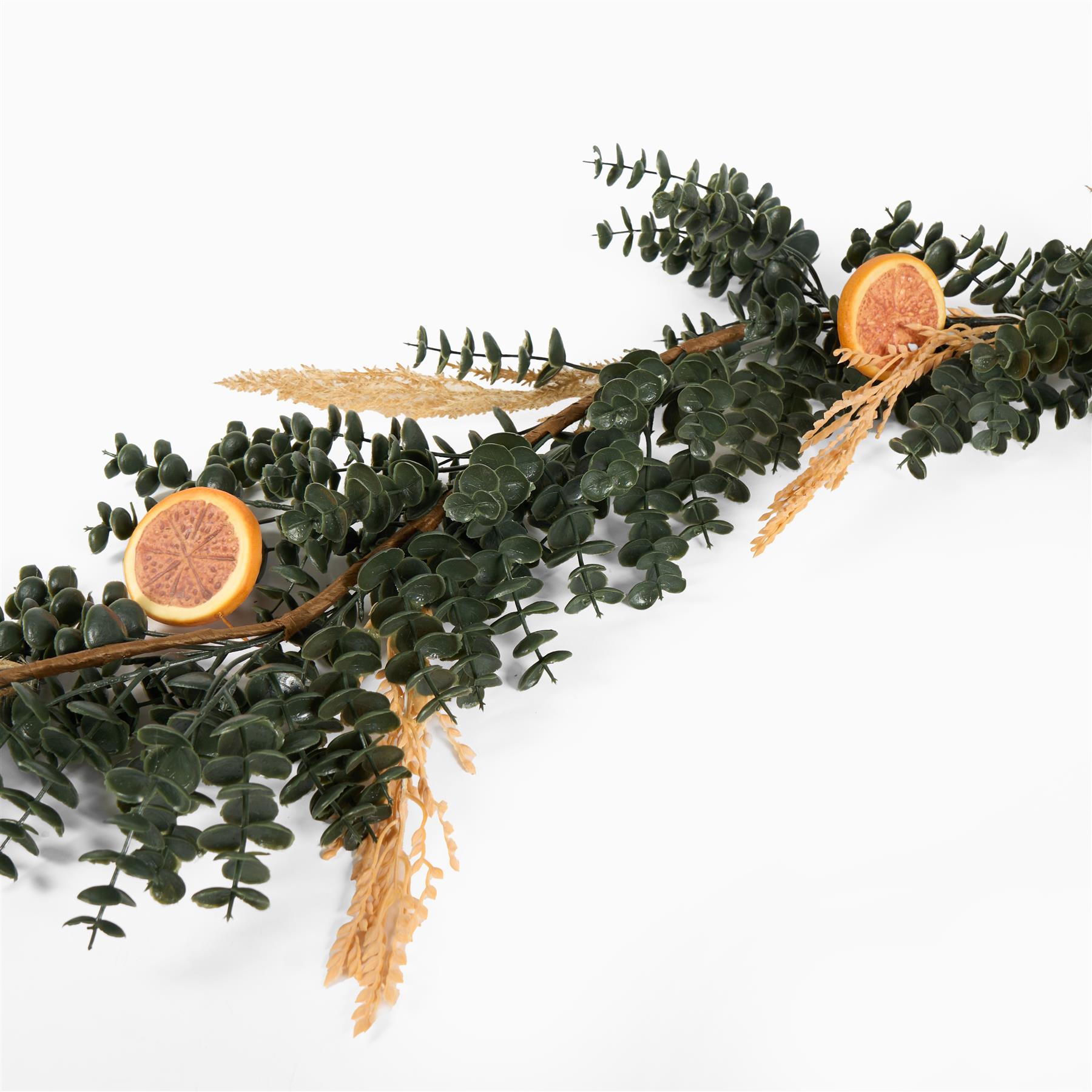 OHS Artificial Decorative Garland Foliage Fireplace Door Party Spring Xmas Home