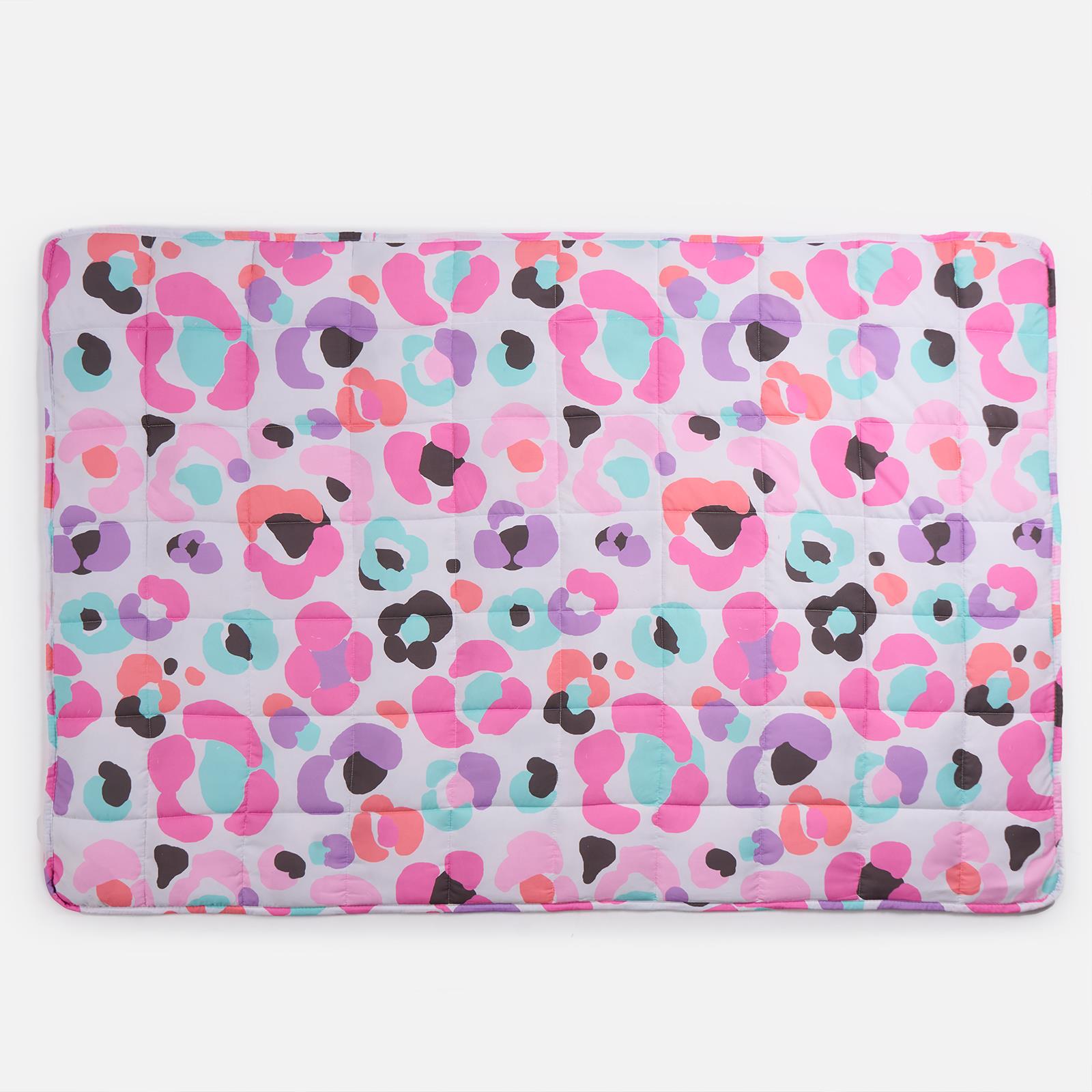 Kids Weighted Blanket Leopard Anxiety Stress Relief Sleep Sofa Bed Soft Throw