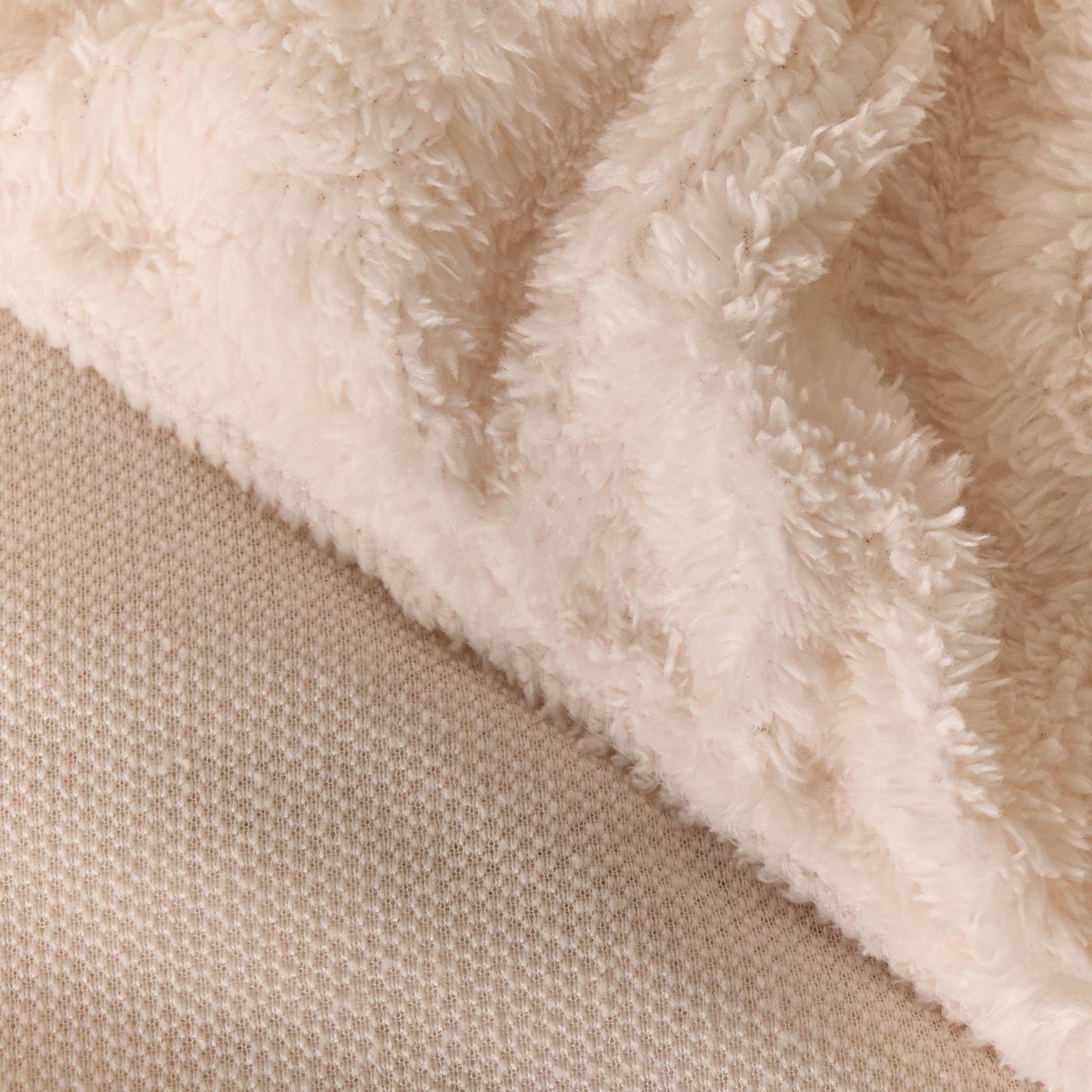 OHS Teddy Fleece Fitted Sheet Thermal Warm Single Double King Bedding NEW