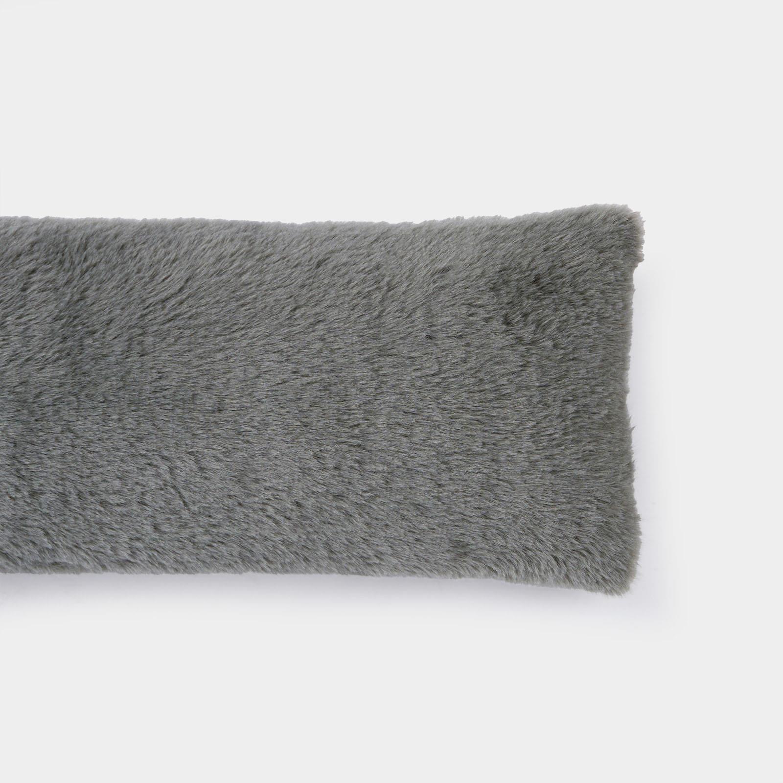 Faux Fur Fleece Draft Excluder Window Insulation Weather Draught Door Stopper