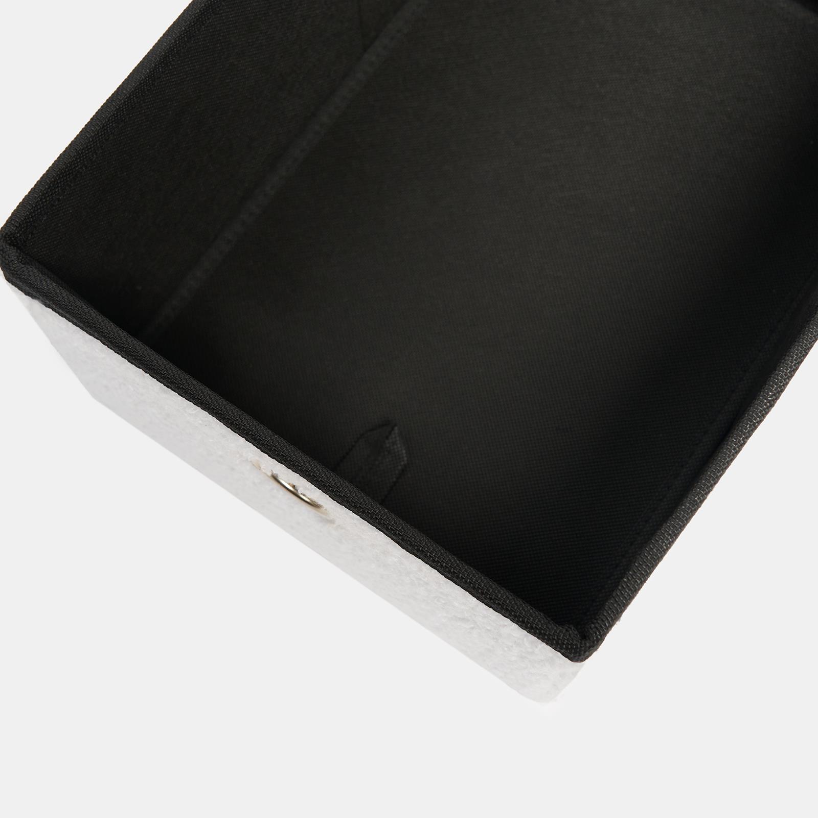 Storage Cube Unit 6 Draw Ottoman Space Saving Velvet Chest Shoe Boucle Organiser