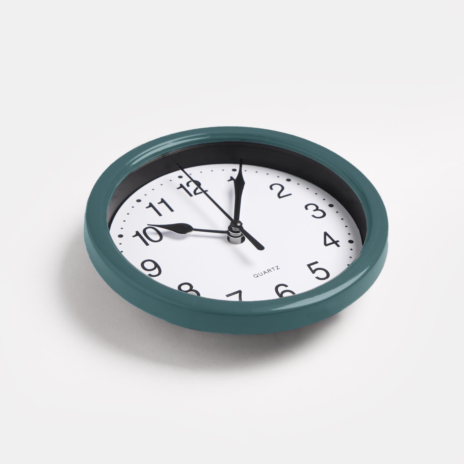 OHS Wall Clock Round Analogue Vintage Home Decor Small Bedroom Kitchen Uni - Picture 6 of 65