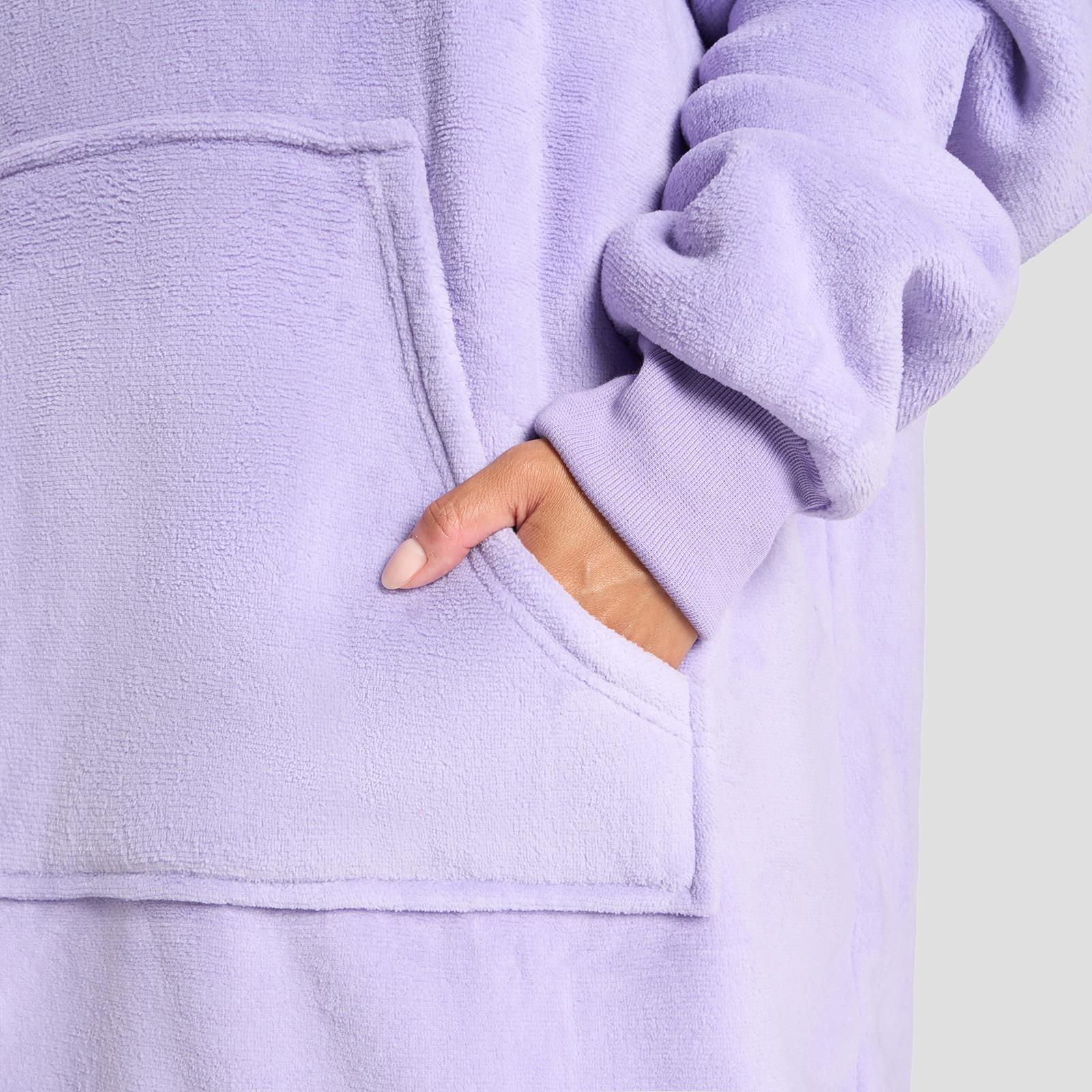 OHS Hoodie Blanket Oversized Ultra Plush Sherpa Giant Big Hooded Sweatshirt
