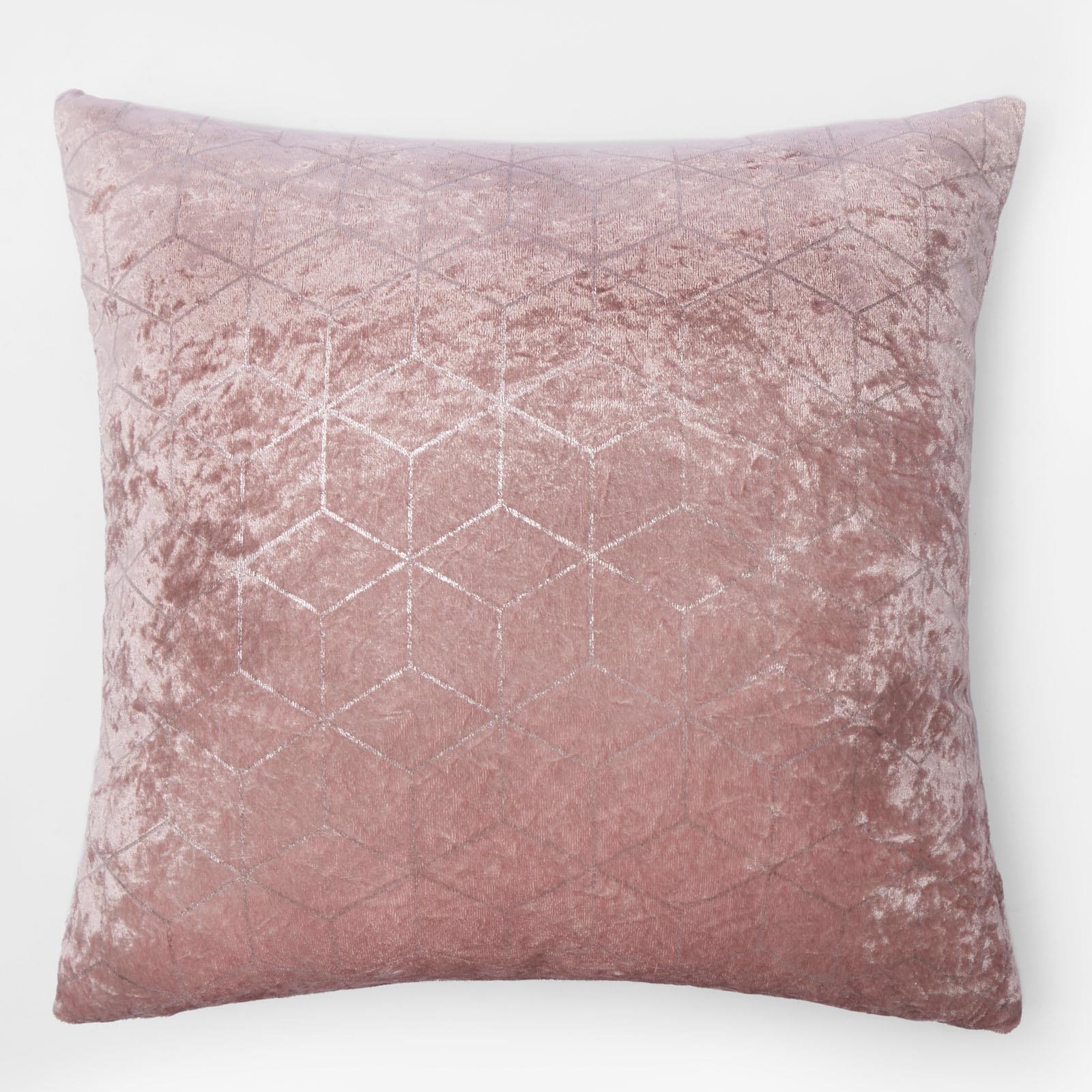 Velvet Cushion Covers Metallic Luxury Geometric Set of 2 or 4 Sofa Chair Inserts
