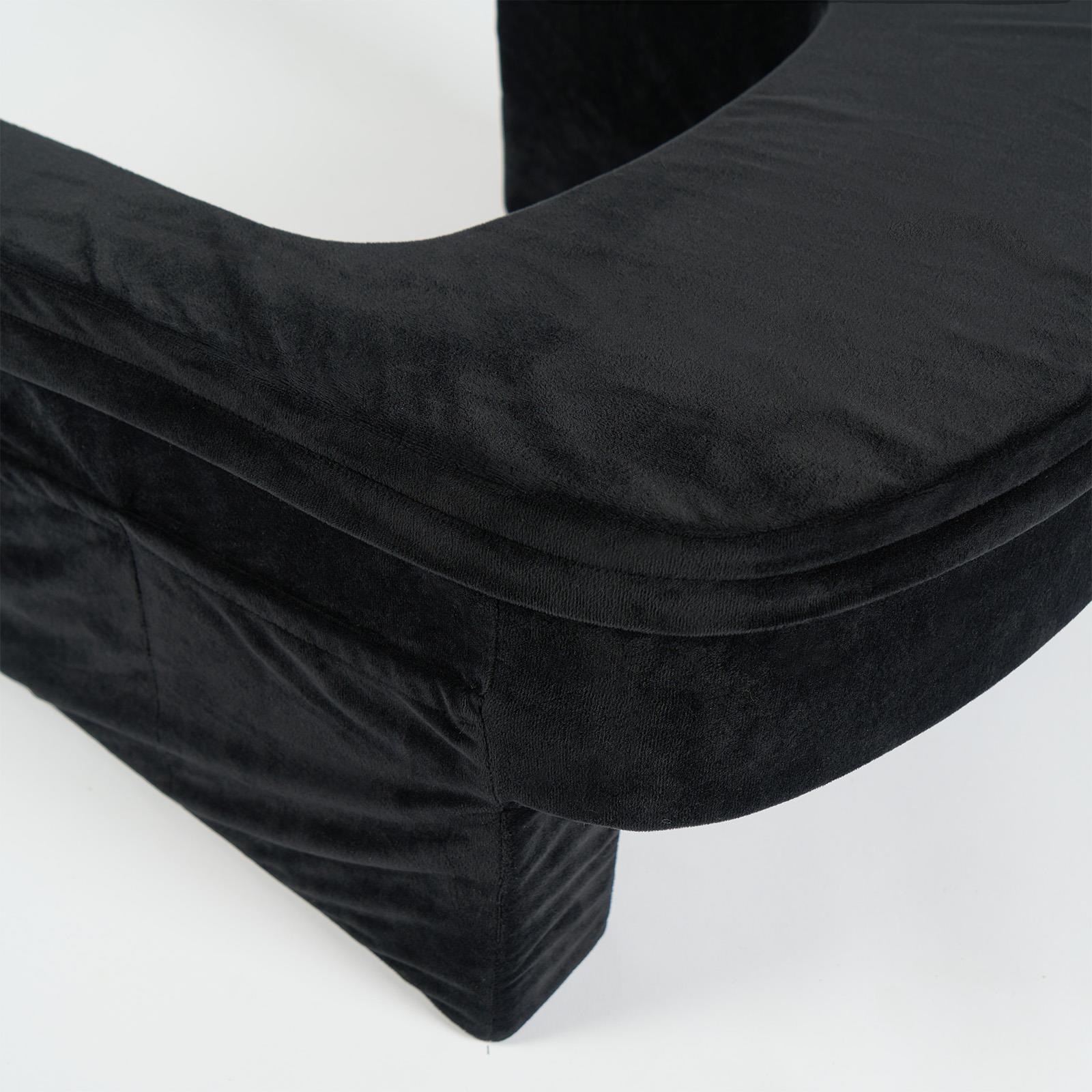 OHS Gaming Lap Pillow Cushion Matte Velvet Filled Laptop Table Tray with Pockets