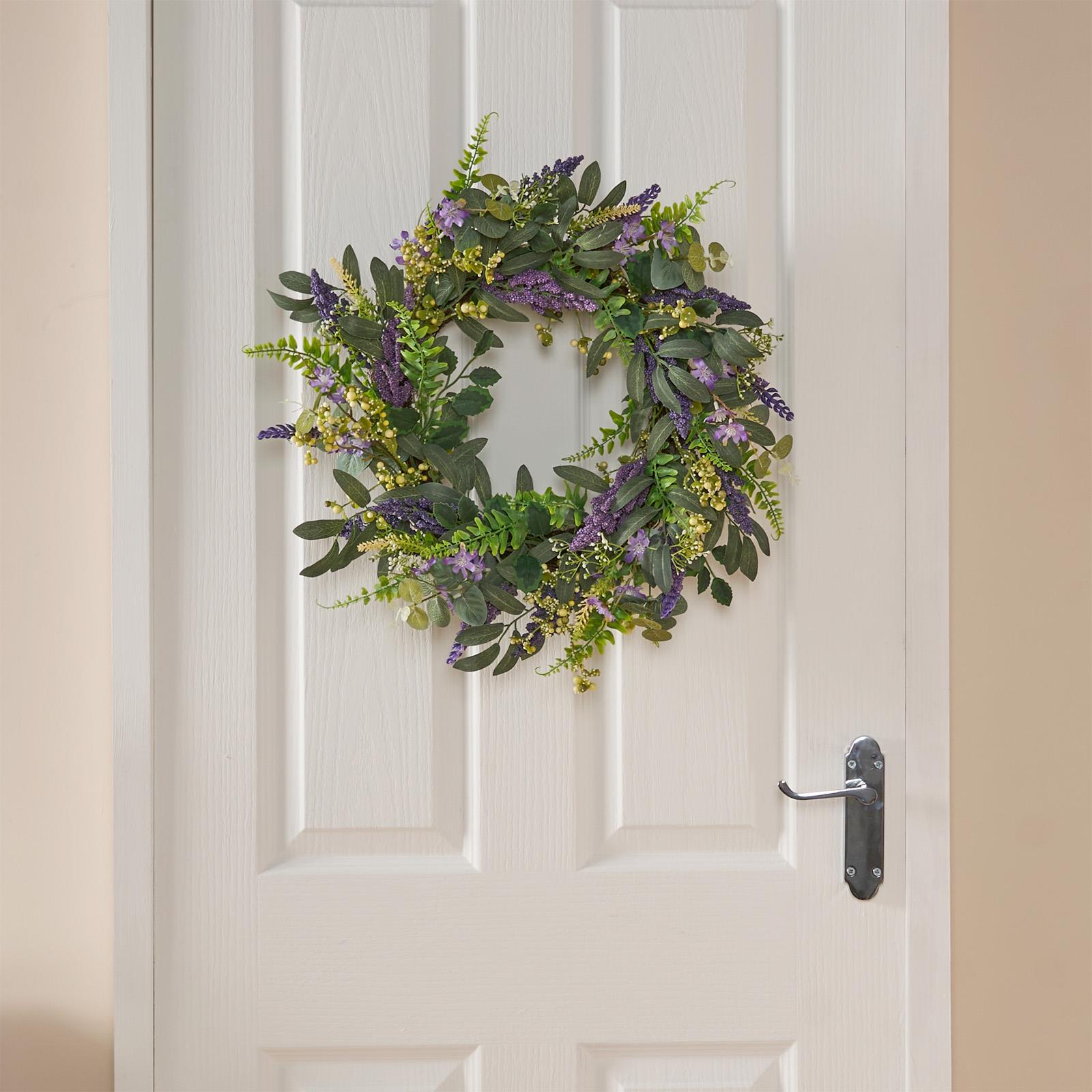 OHS Artificial Xmas Wreath Door Wall Home Party Table Decor Winter Spring