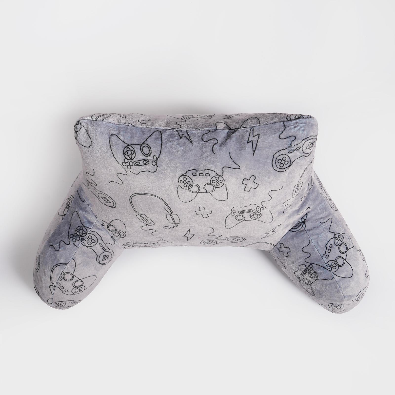 Gaming Reading Cushion Filled Plump Padded Warm Bed Chair Soft Support Pillow