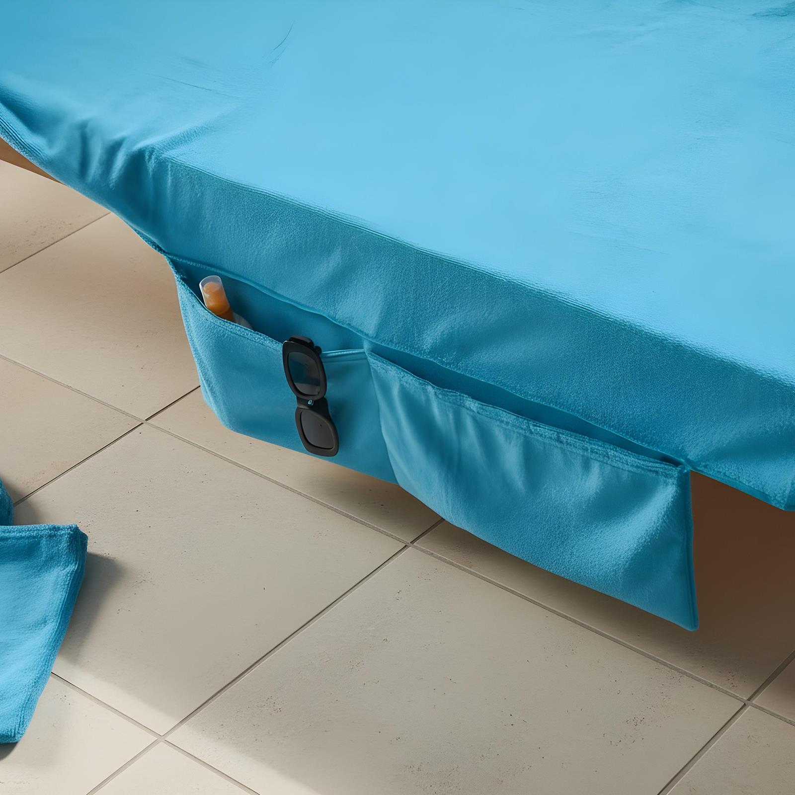 OHS Beach Towel Bag Microfiber Quick Dry Absorbent Bath Large Travel Spa