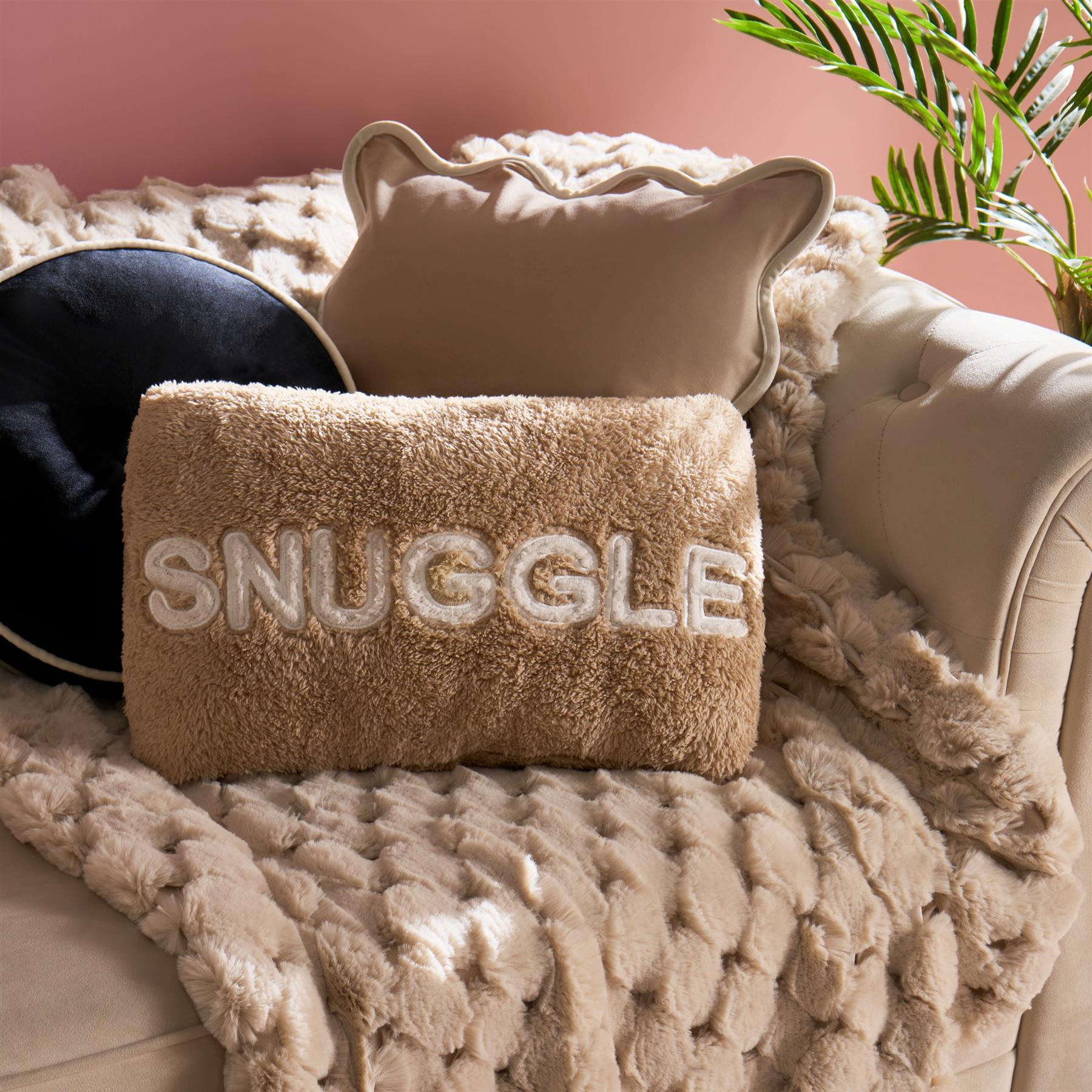 OHS Snuggle Hand Warmer Pillow Soft Plush Fleece Winter Thermal Plush Cushion