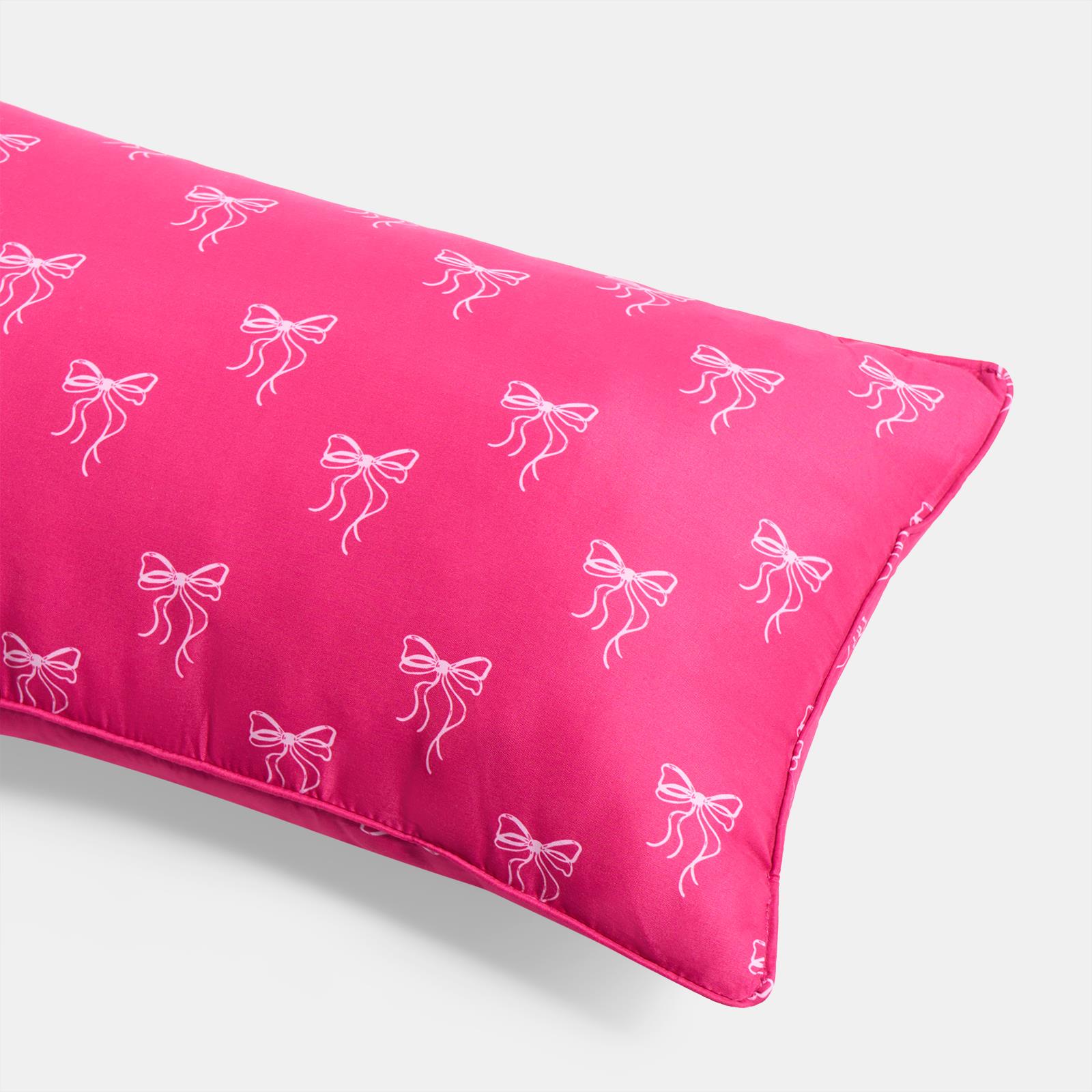 OHS Kids Print Bolster Pillow Soft Neck Back Support Filled Cushion