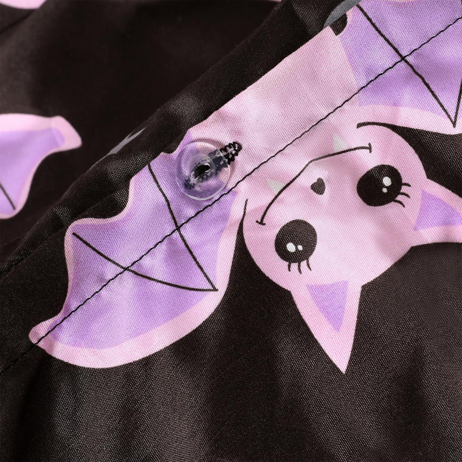 OHS Halloween Duvet Cover Pillowcase Bedding Set Kids Childrens Pumpkin Quilt