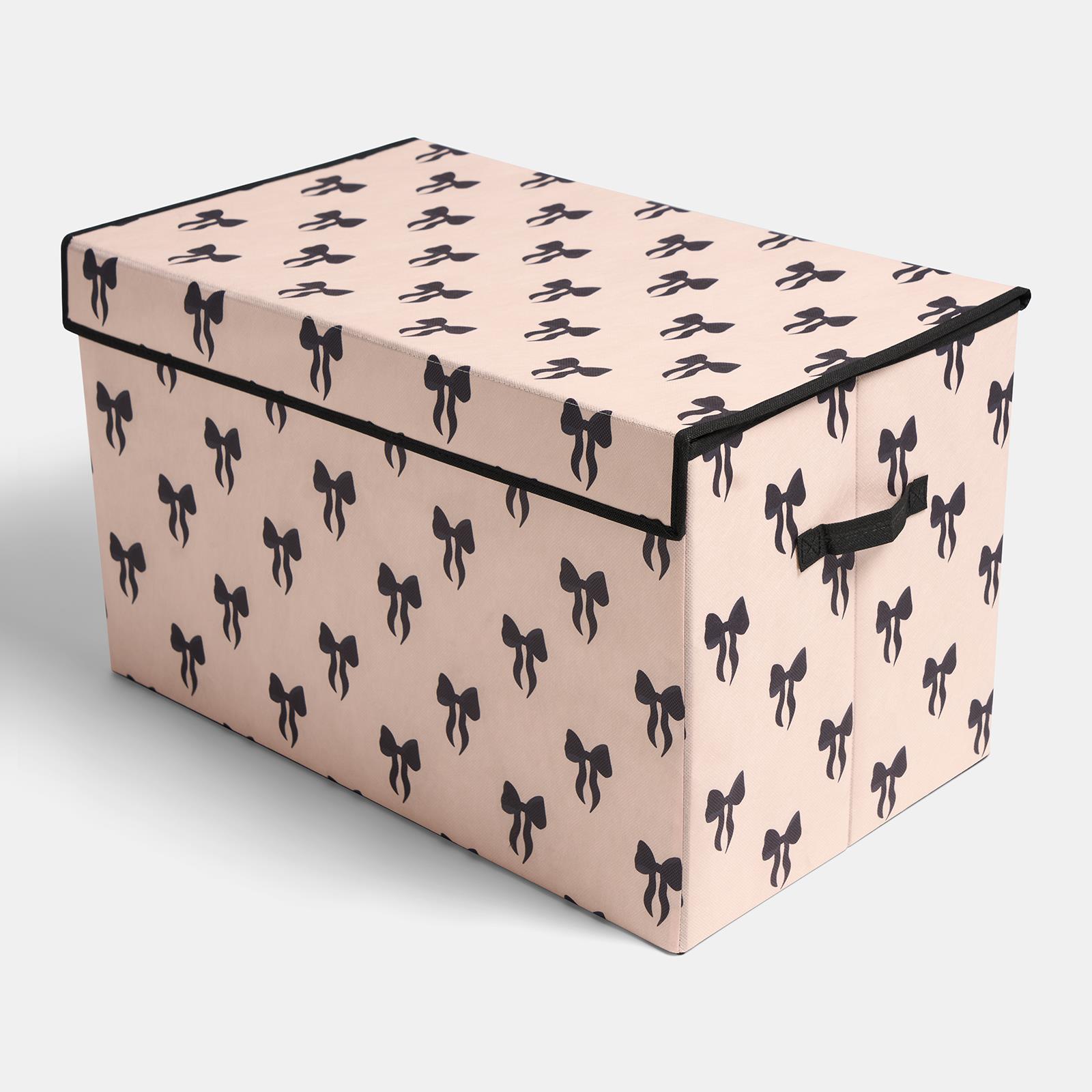 OHS Print Storage Box Large Folding Collaspsible Space Saving Organiser with Lid