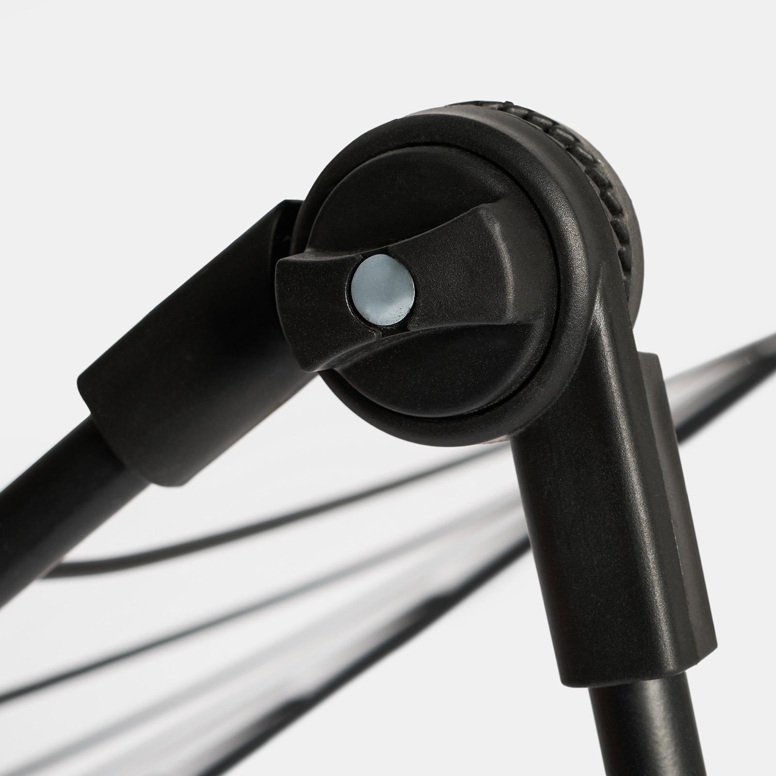 OHS Clothes Airer Foldable Dryer Towel Rack Storage Organiser Rail Hanger