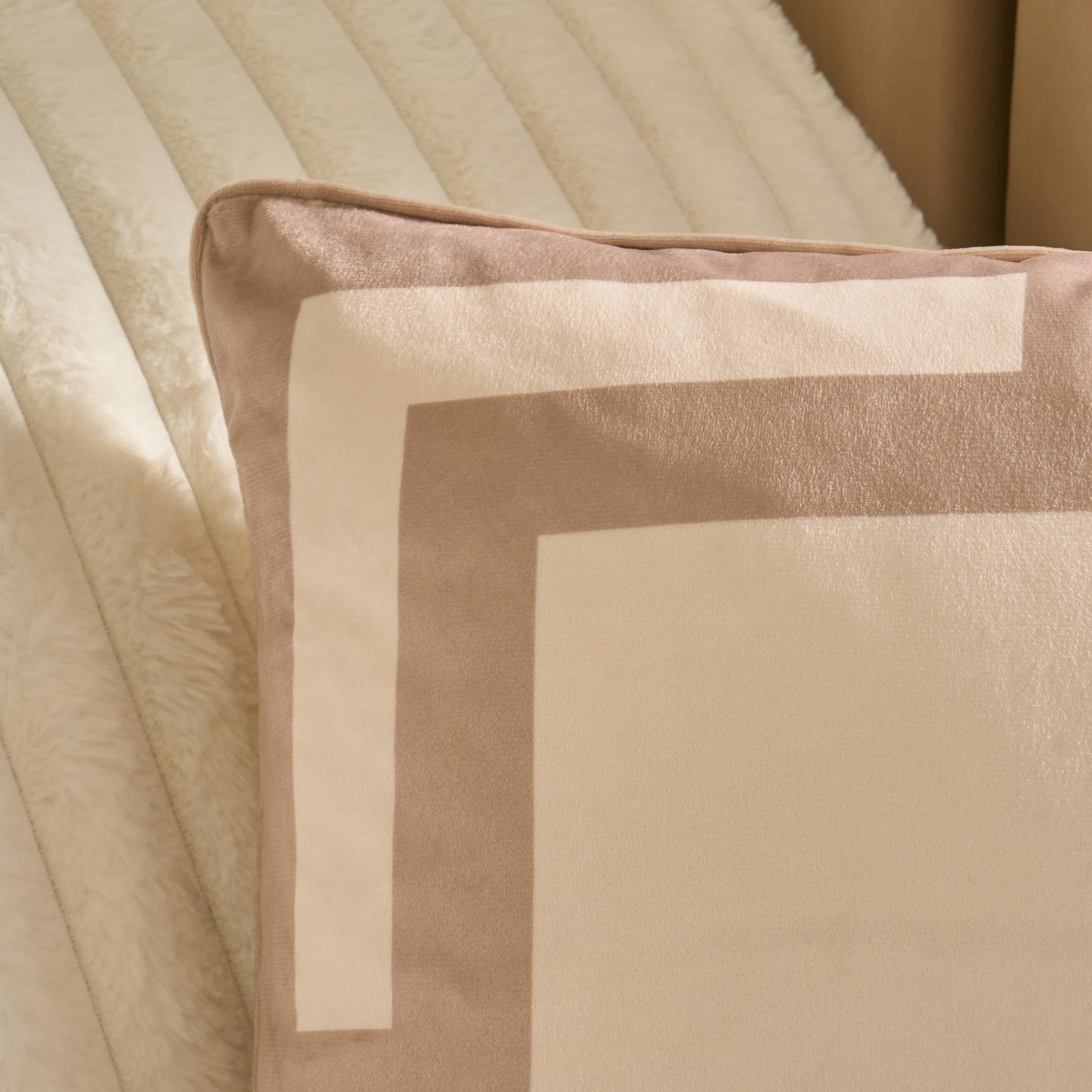OHS Square Print Cushion Covers Matte Velvet Living Room Pillowcases Home Decor
