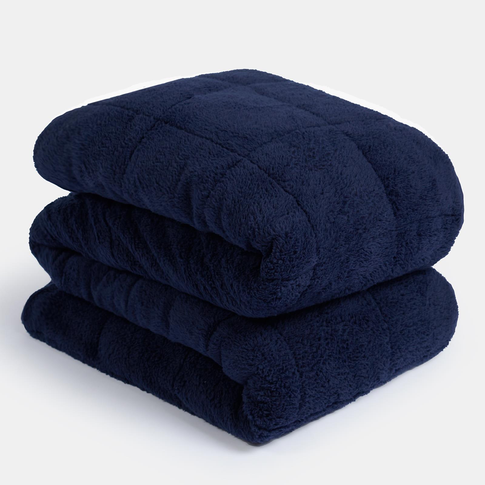 OHS Teddy Fleece Weighted Blanket Sensory Sleep Therapy Anxiety Throw