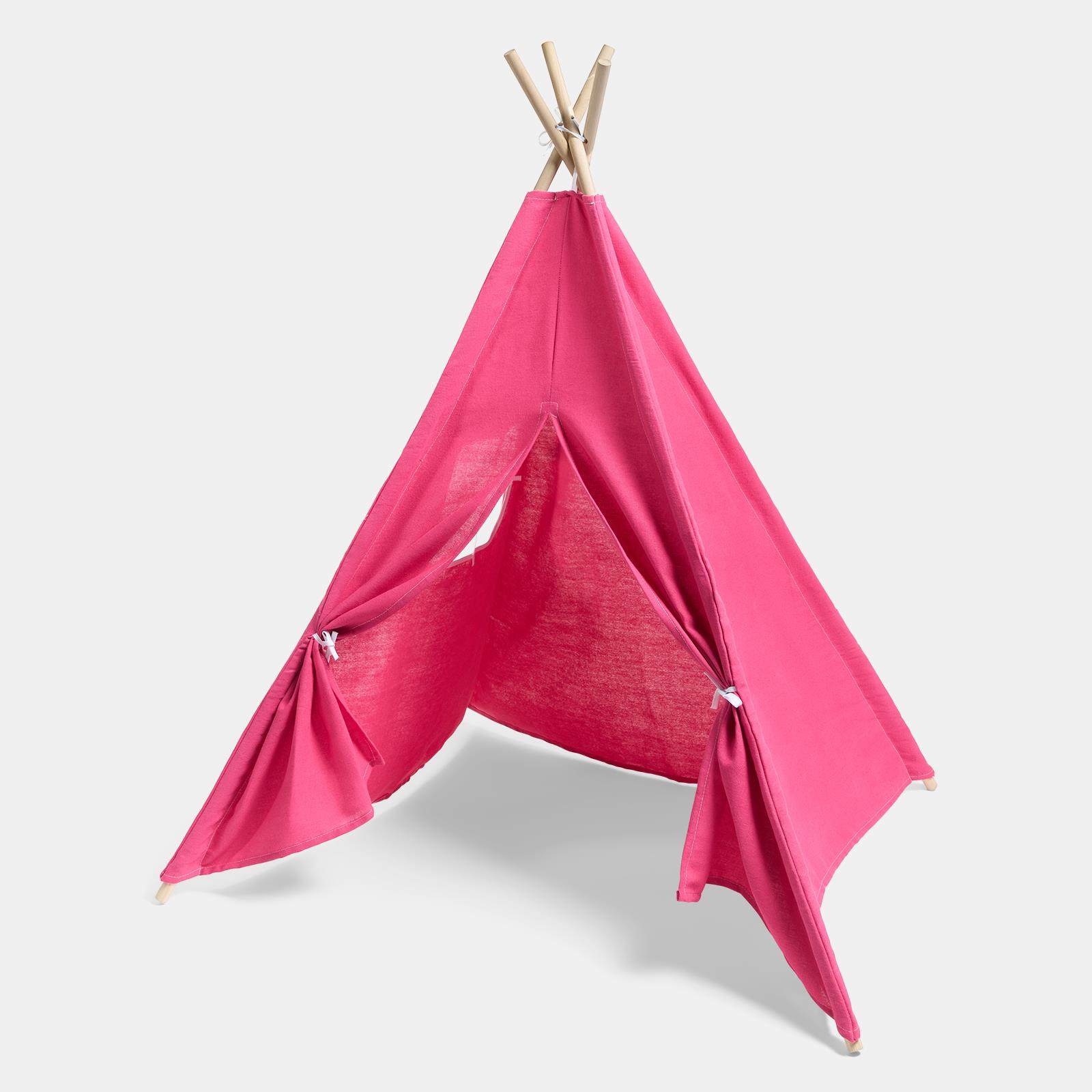 OHS Teepee Play Tent Kids Foldable Indoor Childrens Storage Wigwam House
