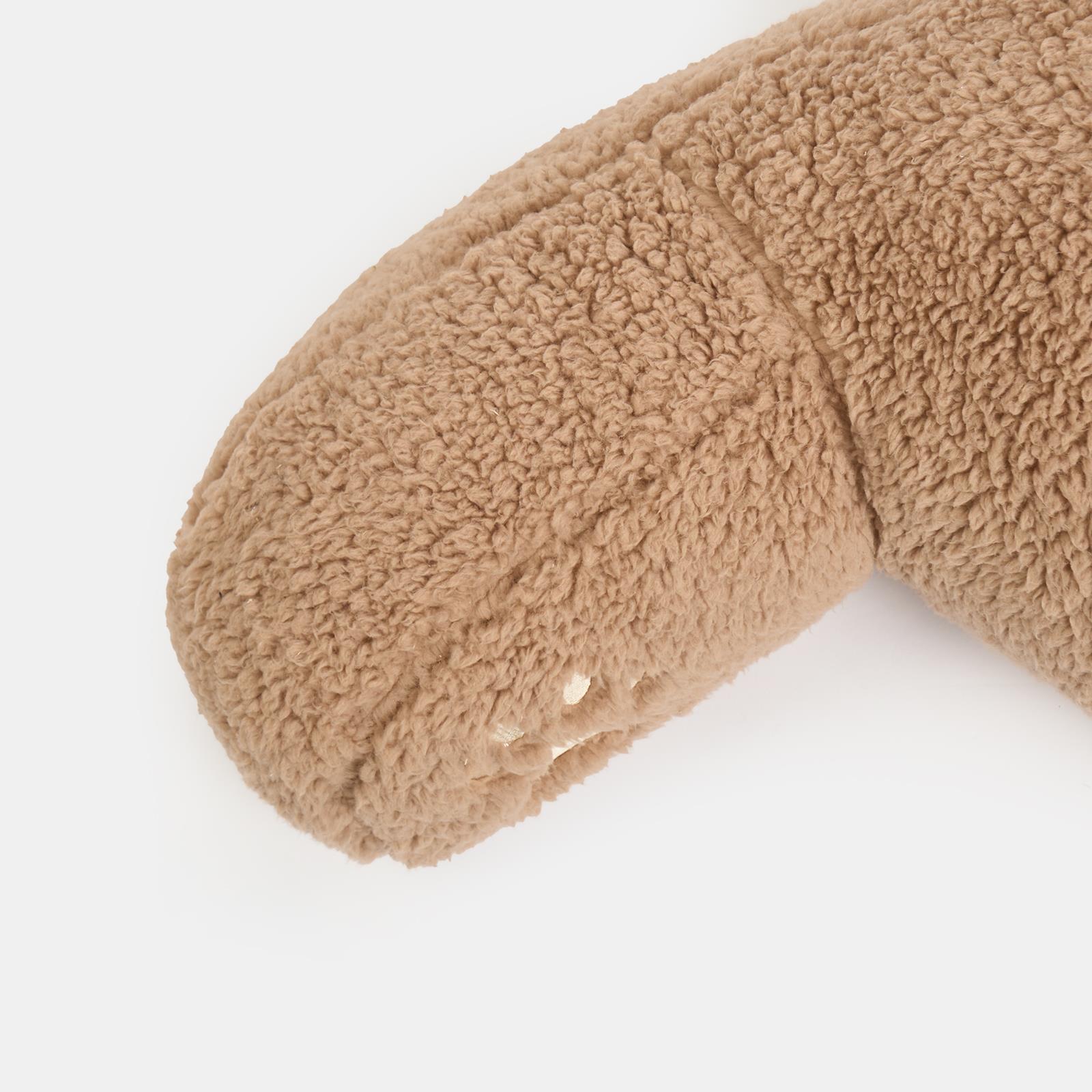 Bear Teddy Fleece Reading Cuddle Cushion Soft Plush Gaming Reading Bed Support