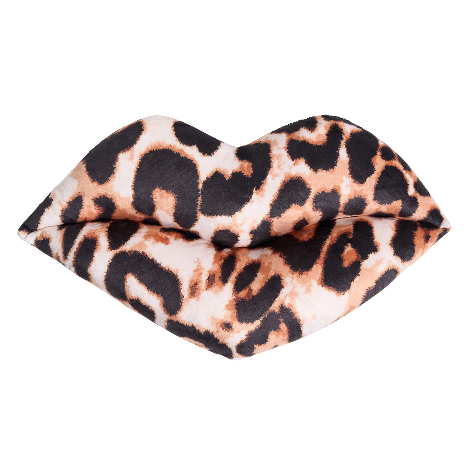 OHS Lips Shaped Cushion Decorative Filled Scatter Throw Pillow Home Decor