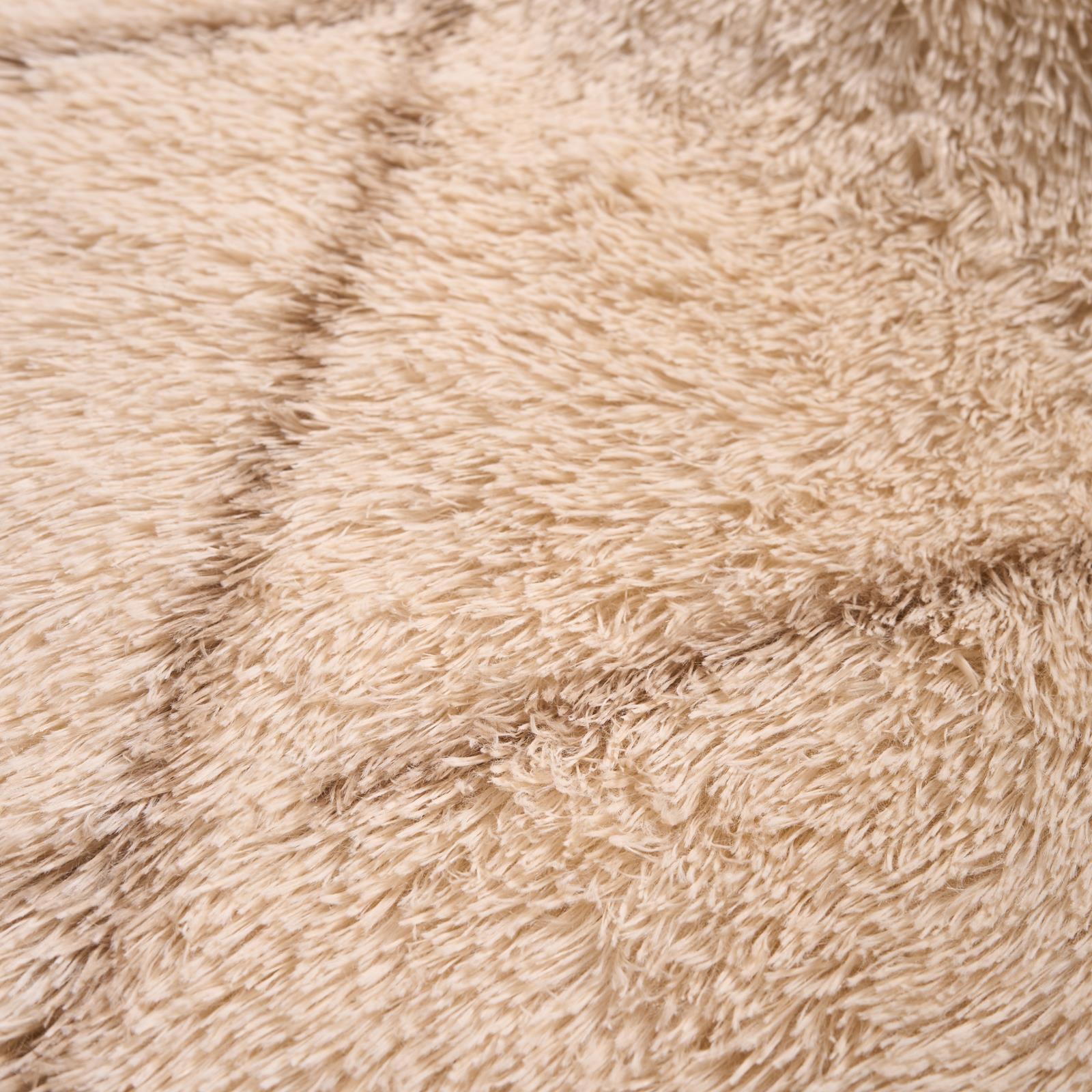 OHS Diamond Check Rug Non Slip Fluffy Soft Luxury Floor Carpet Hallway Runner