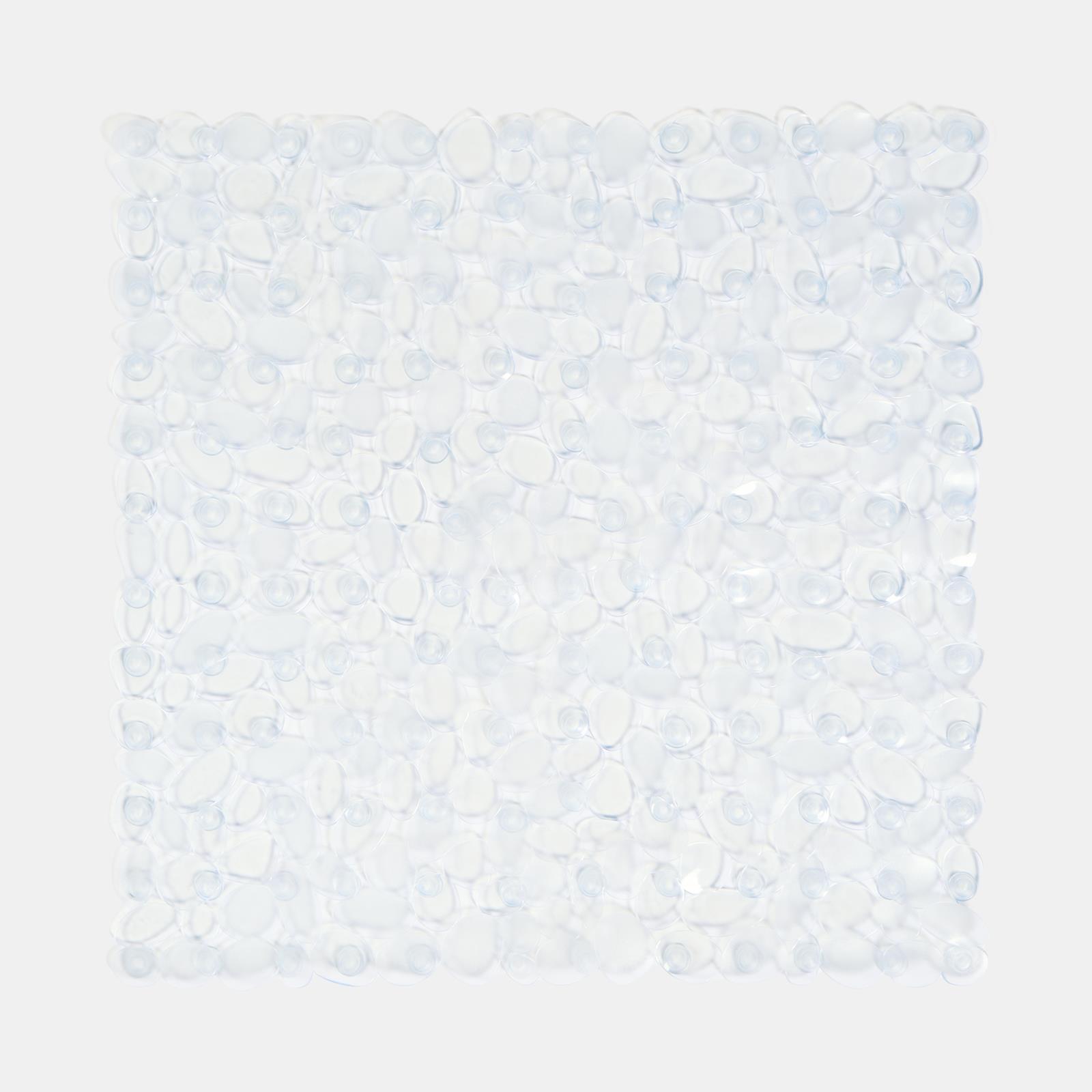 OHS PVC Bath Mat Clear Non Slip Quick Dry Anti Mould Bathroom Shower Rug