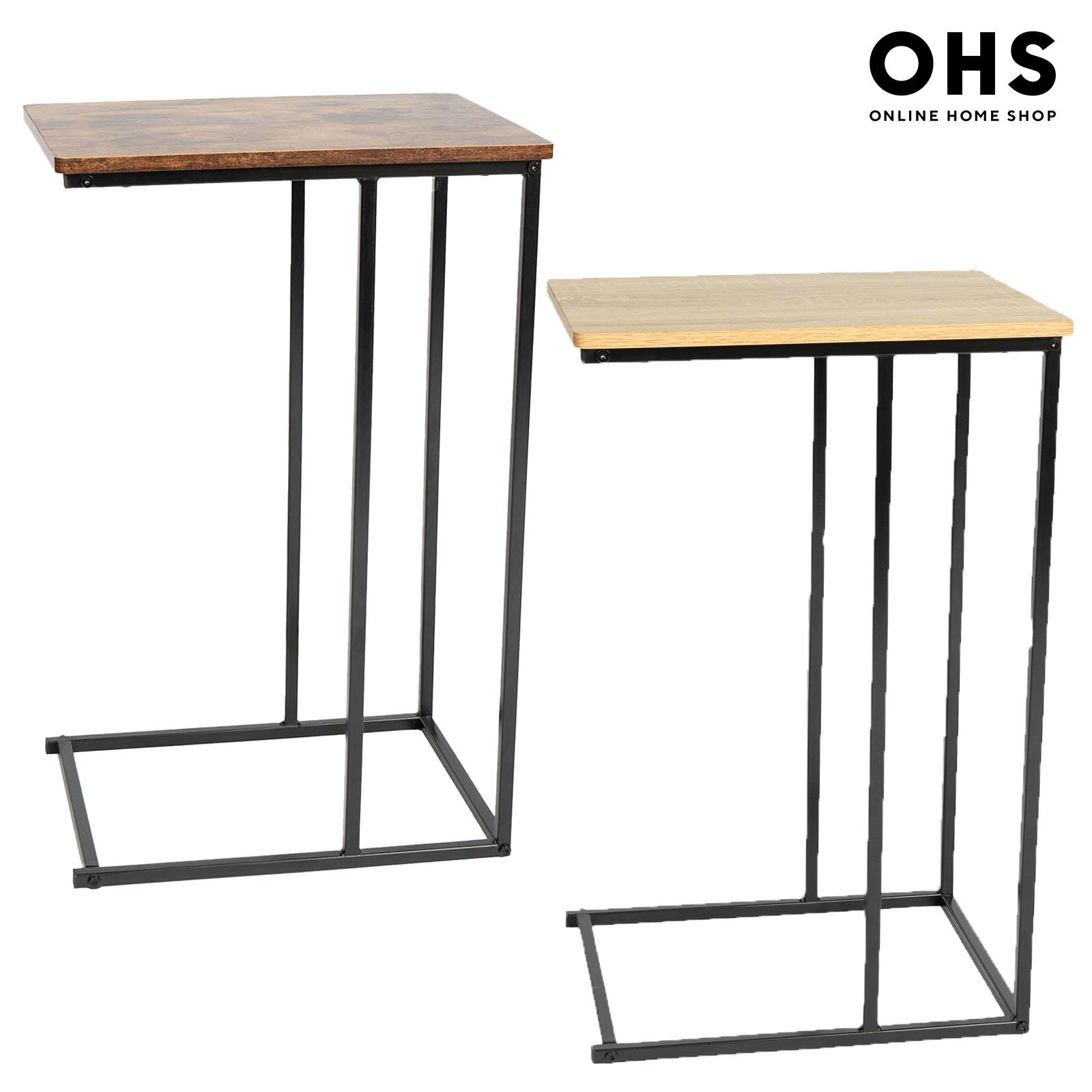 C Shape Table Coffee Laptop Side End Living Room Furniture Bedside Nightstand