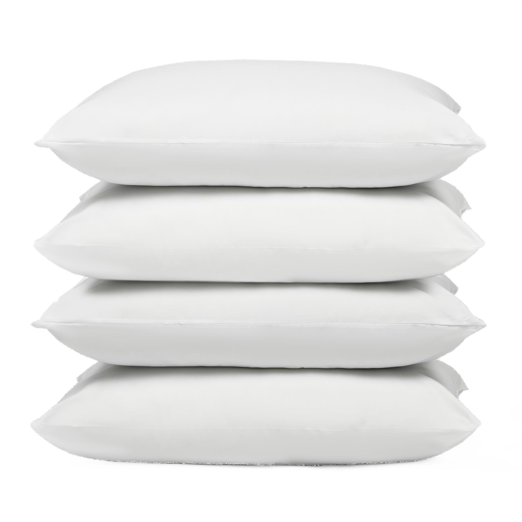 OHS Bounce Back Pillows Soft Touch Medium Support 2/4 Pack Luxury Bed Firm Hotel