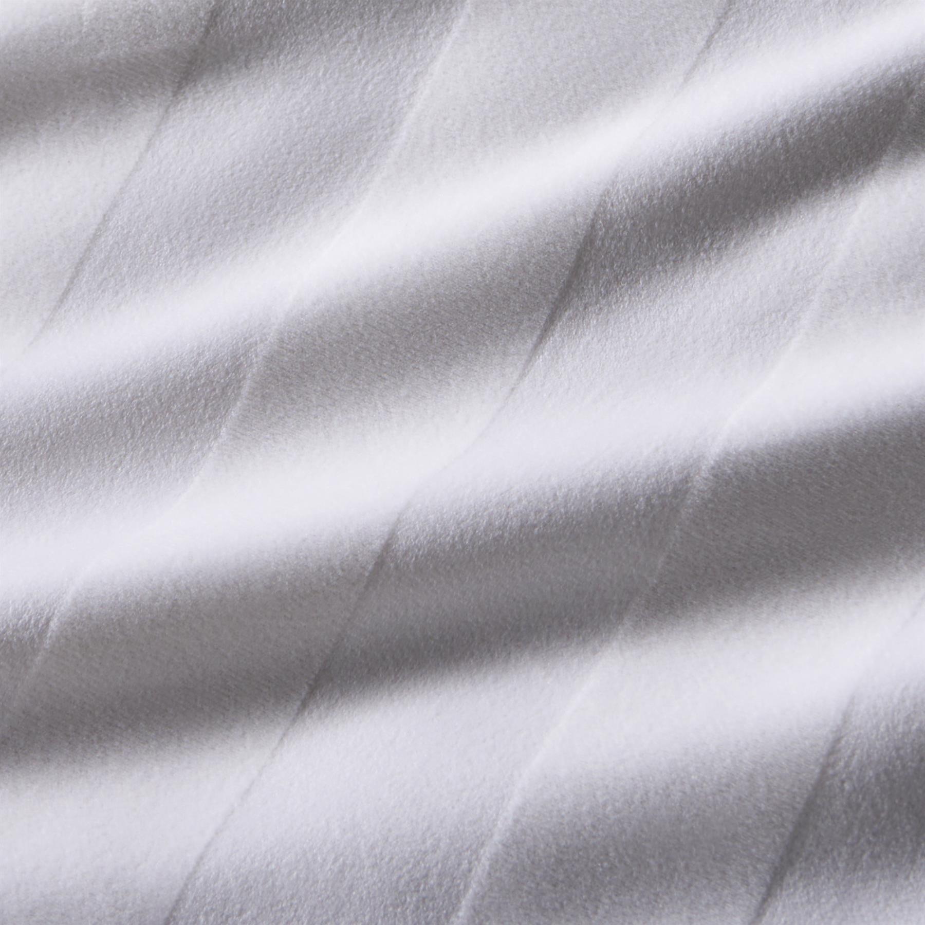 OHS Velvet Stripe Duvet Cover with Pillowcase Cosy Bedding Set