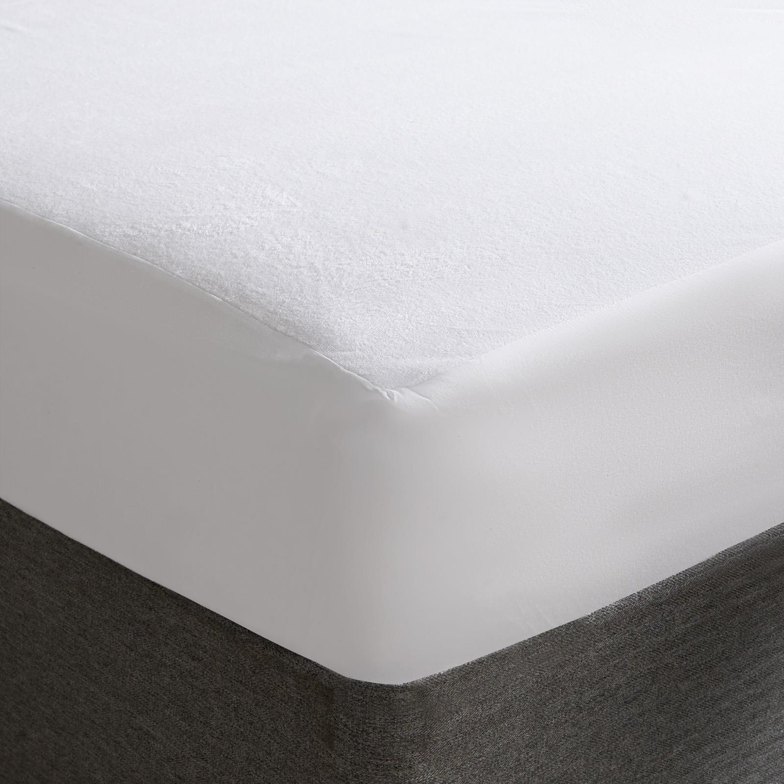 Waterproof Mattress Protector Terry Fleece Topper Elasticated Soft Fitted Sheet
