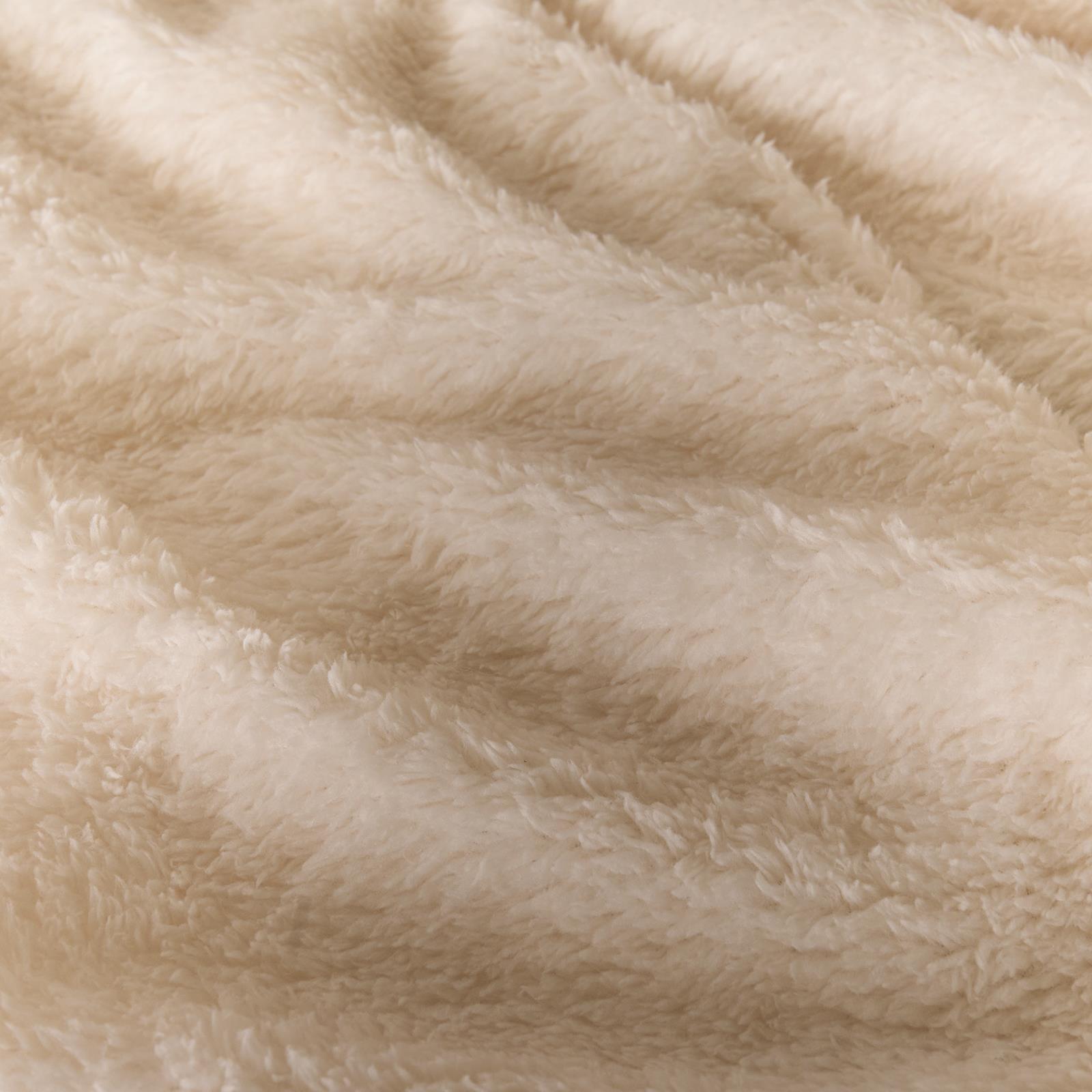 OHS Teddy Fleece Pillowcase Cover Bedding 4 x Thermal Warm Bear Sherpa Warm Soft