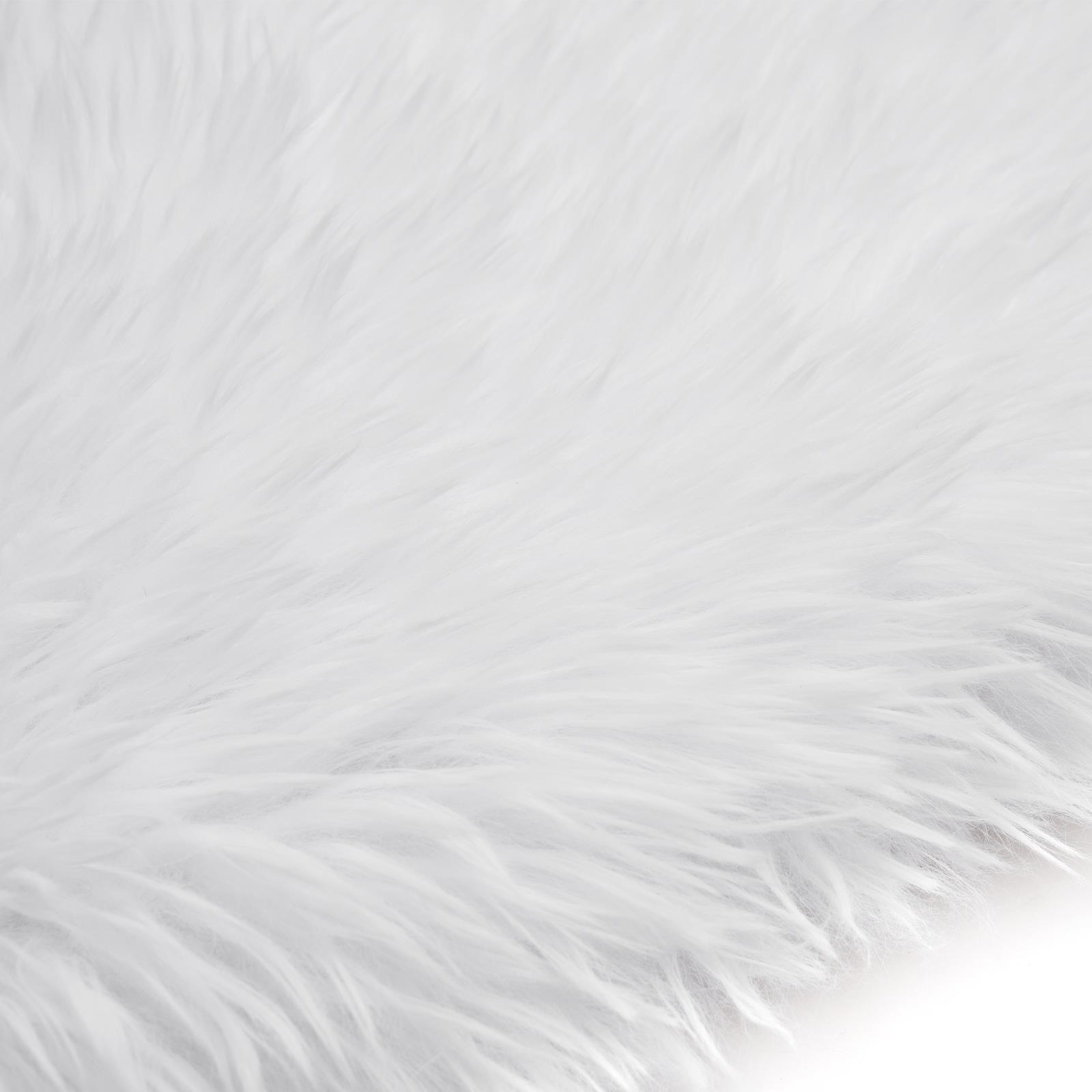 Sienna Faux Mongolian Fur Set of 4 x Cushion Covers Soft Fluffy Mohair 18" x 18 - Picture 24 of 26