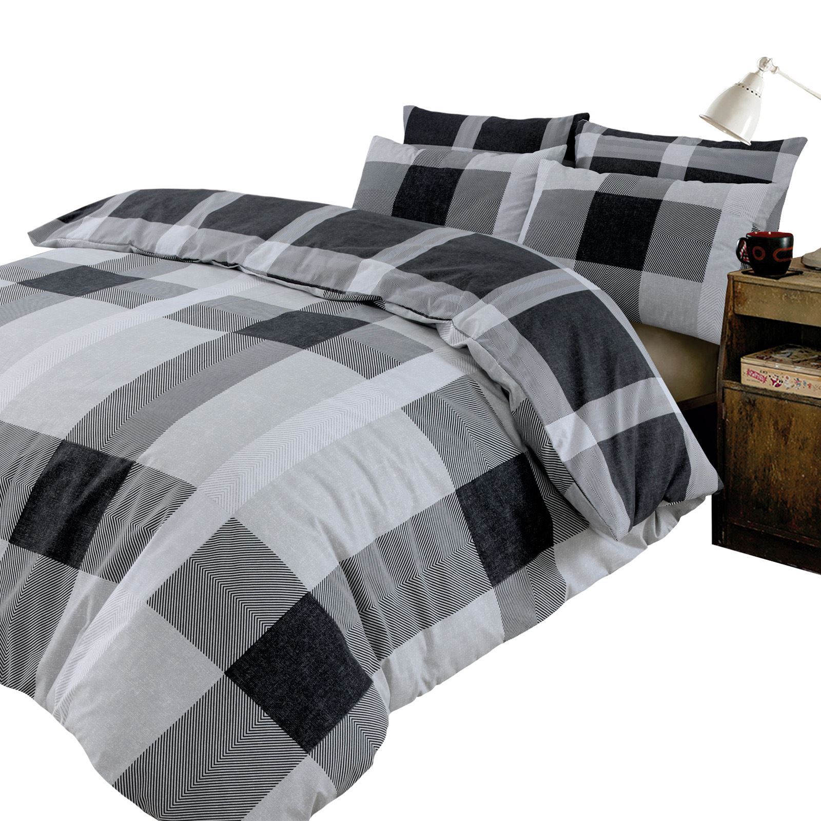 Dreamscene Duvet Cover with Pillowcase Polycotton Bedding Set Single Double King