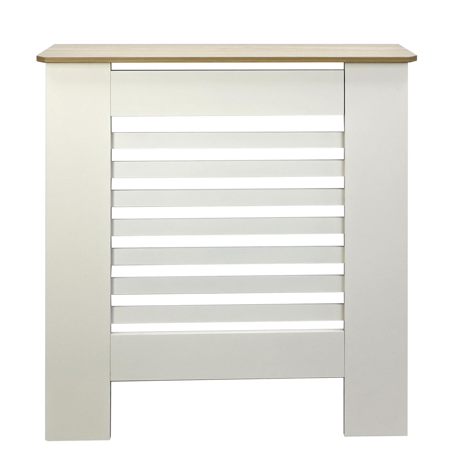 Wooden Radiator Cover Side Board S M L Cabinet Shelf Modern Hallway Furniture - Picture 36 of 55