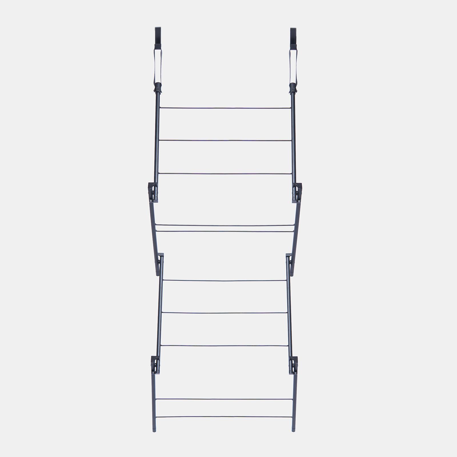 Over Door Clothes Airer Utility Caravan Towel Clothes Drying Rack Hanger Compact