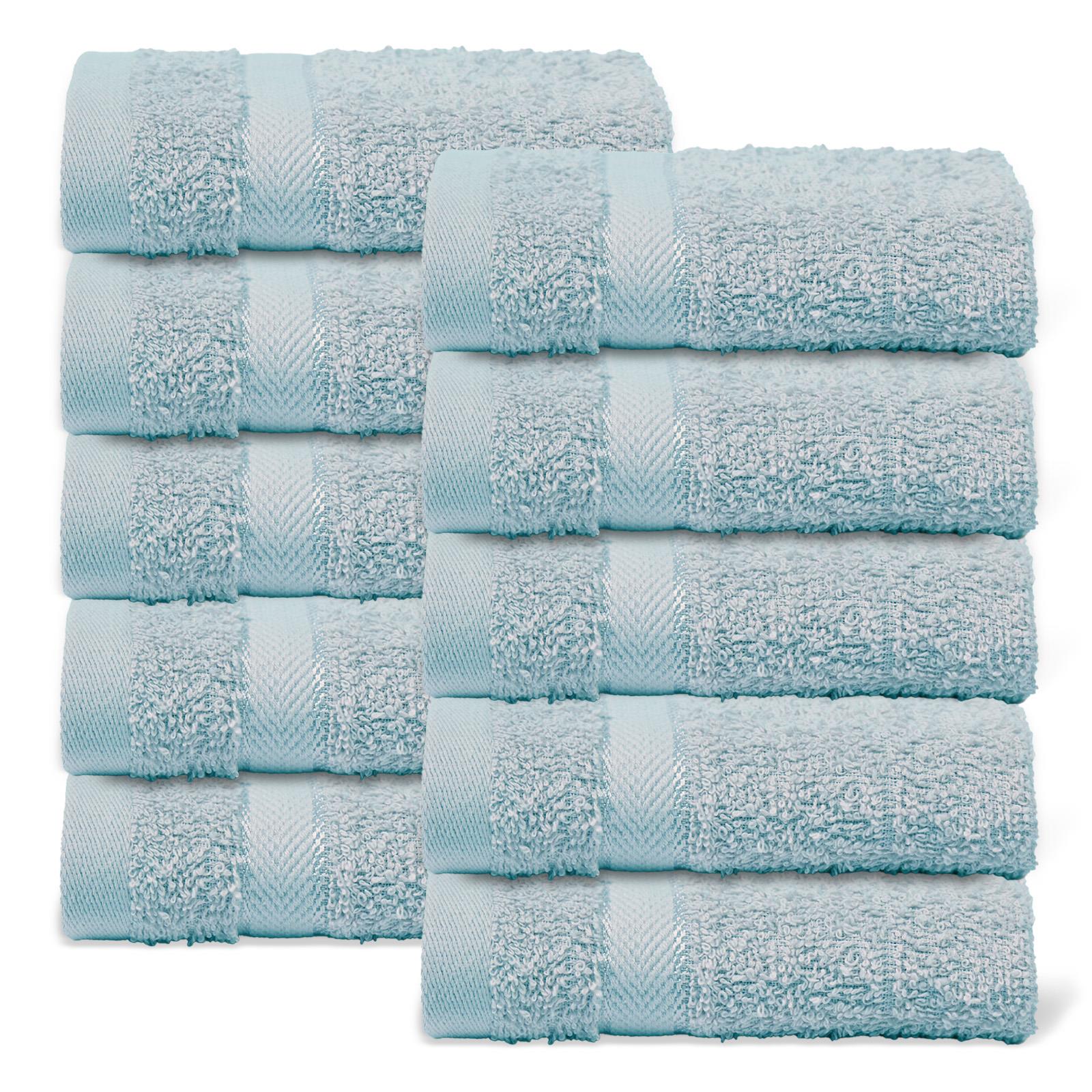 Luxury 100% Cotton Face Hand Bath Sheet Super Soft Absorbent Cloth Swim Towel - Picture 19 of 42