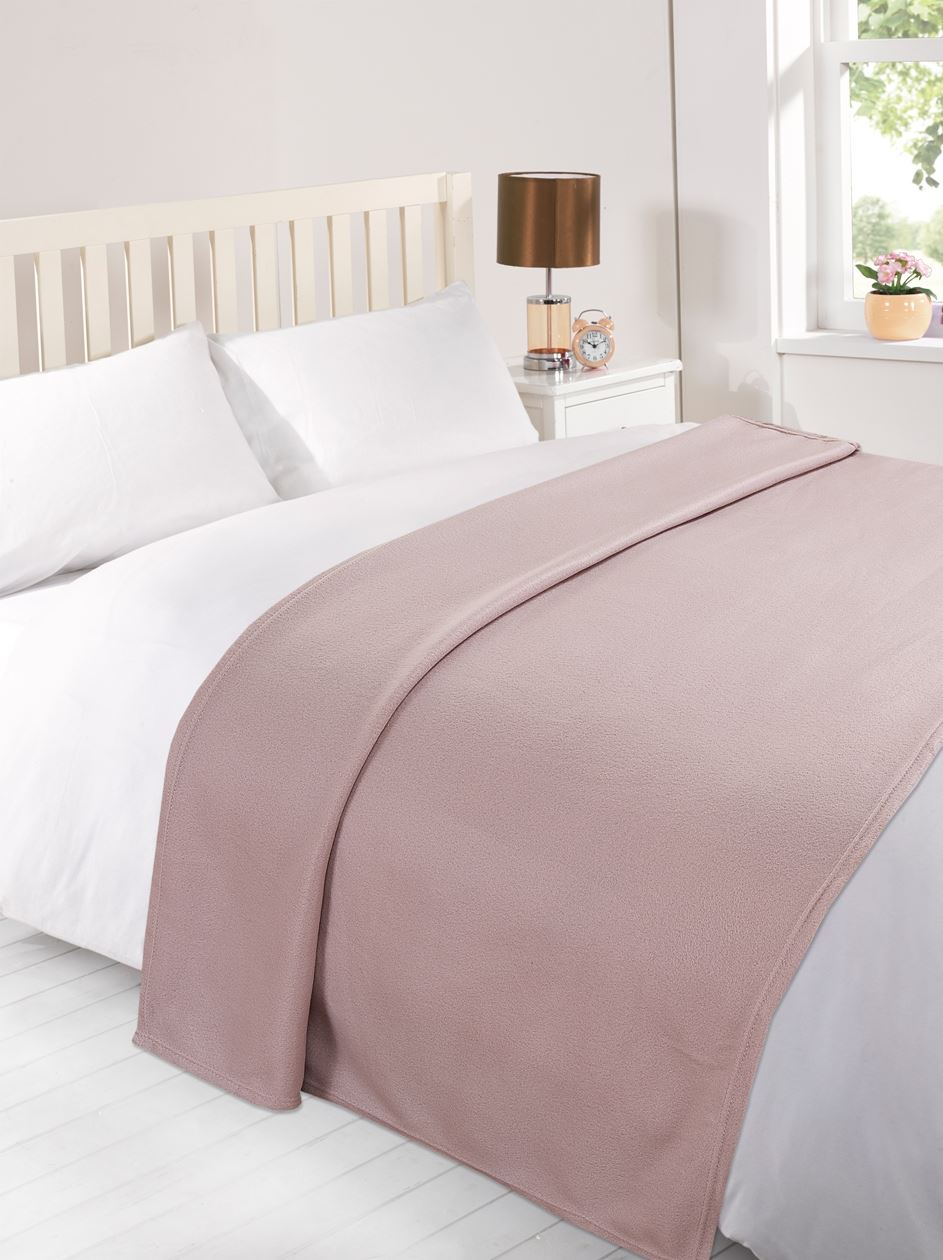 Dreamscene Warm Soft Plain Fleece Throw Over Large Decorative Sofa Bed Blanket eBay