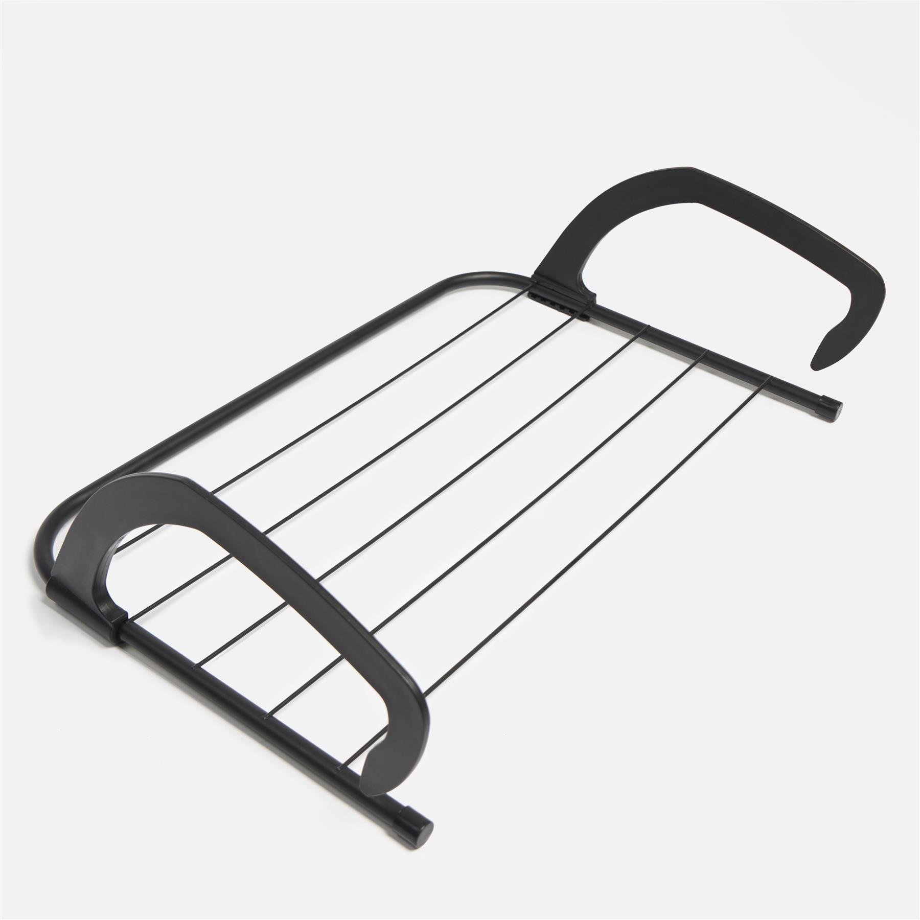 Over Radiator Clothes Airer Foldable Clothes Towel Rail Holder Rack Dryer Hanger