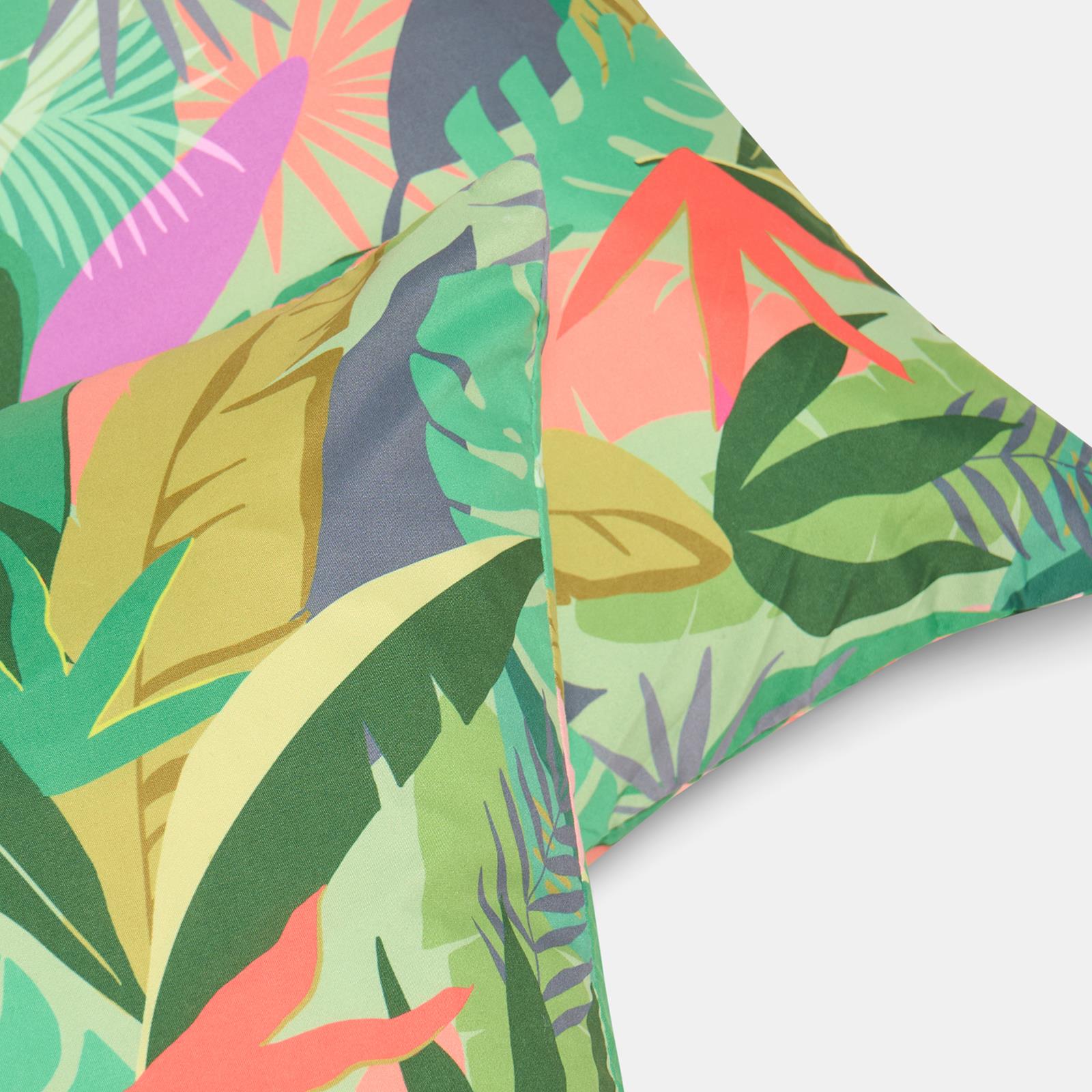 OHS Print Outdoor Cushion Covers Garden Water Resistant Filled Inserts Seat Set