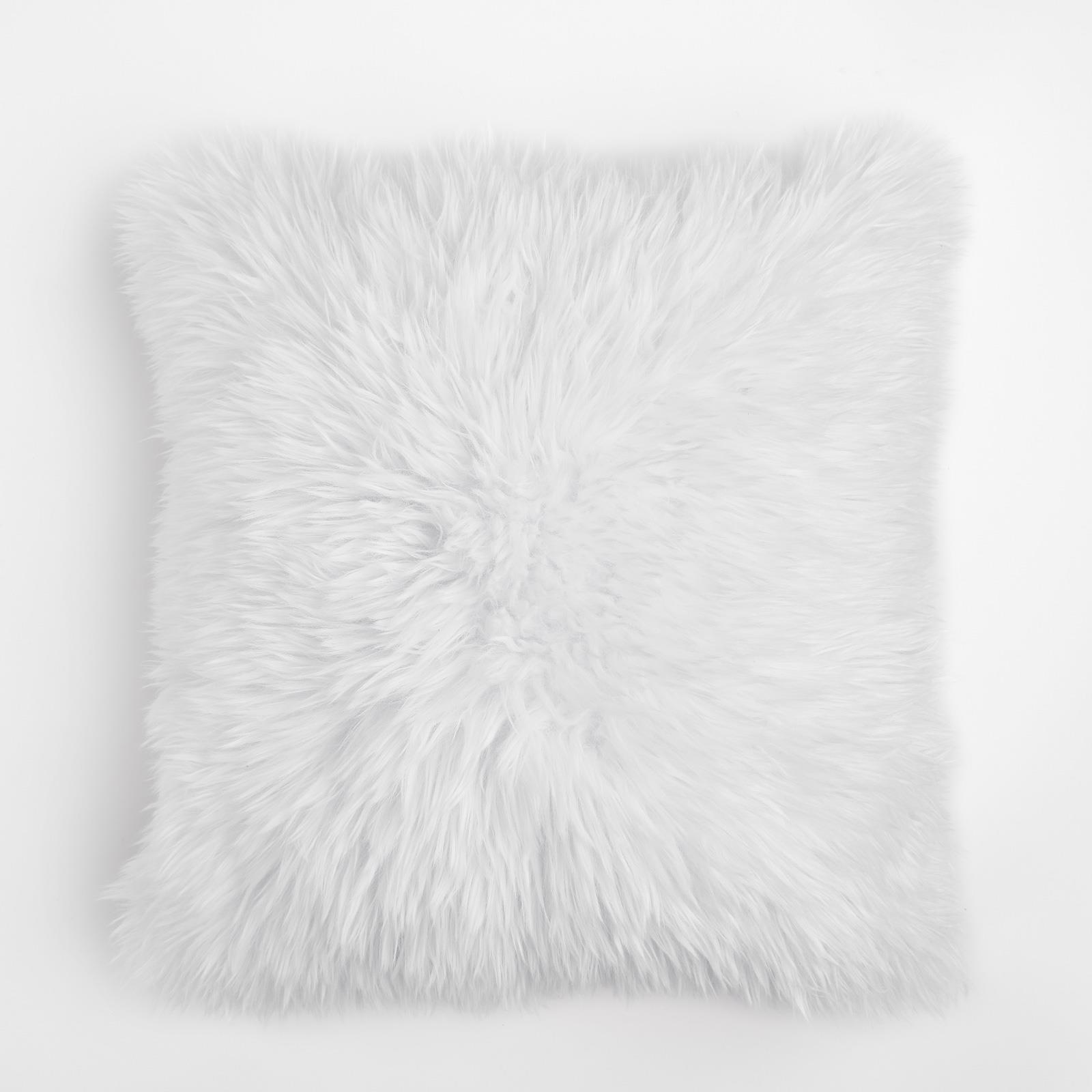 Sienna Faux Mongolian Fur Set of 4 x Cushion Covers Soft Fluffy Mohair 18" x 18 - Picture 26 of 26