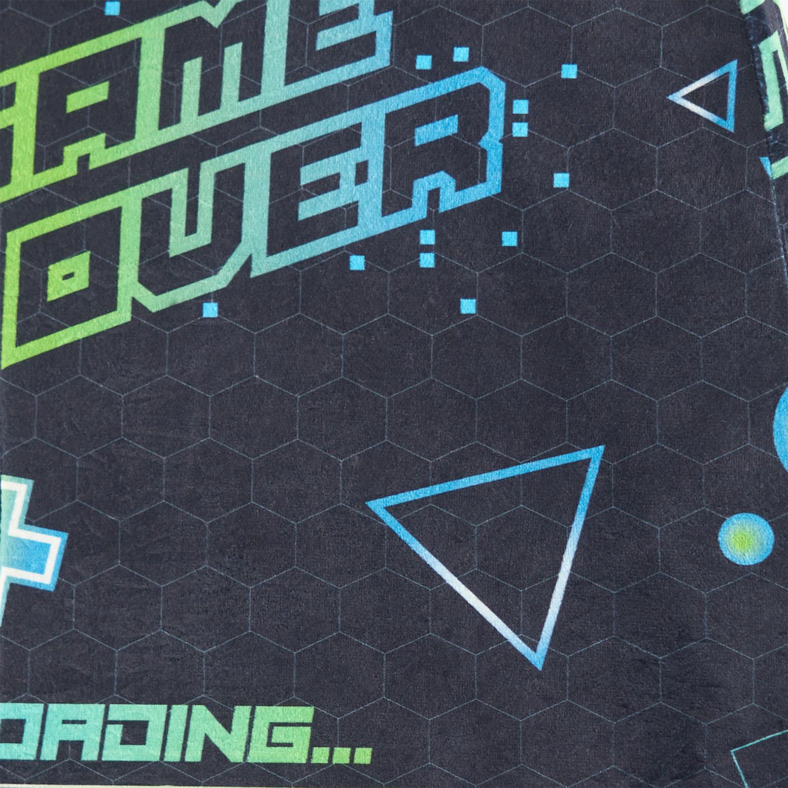 OHS Gaming Lap Pillow Cushion Matte Velvet Filled Laptop Table Tray with Pockets