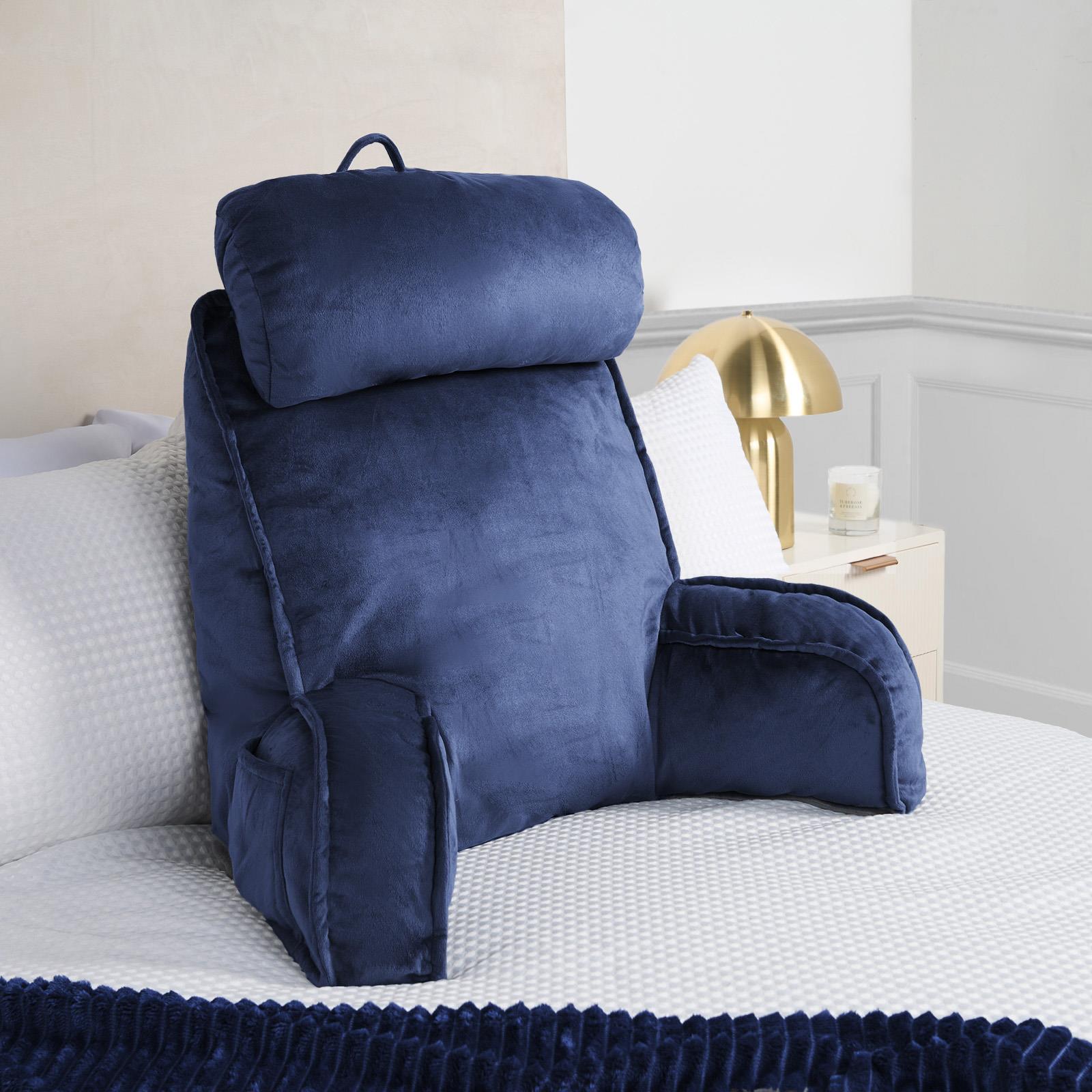 Cuddle Cushion Back Lumbar Support Head Rest Bed Reading Pillow Plump Soft Arms - Picture 35 of 71