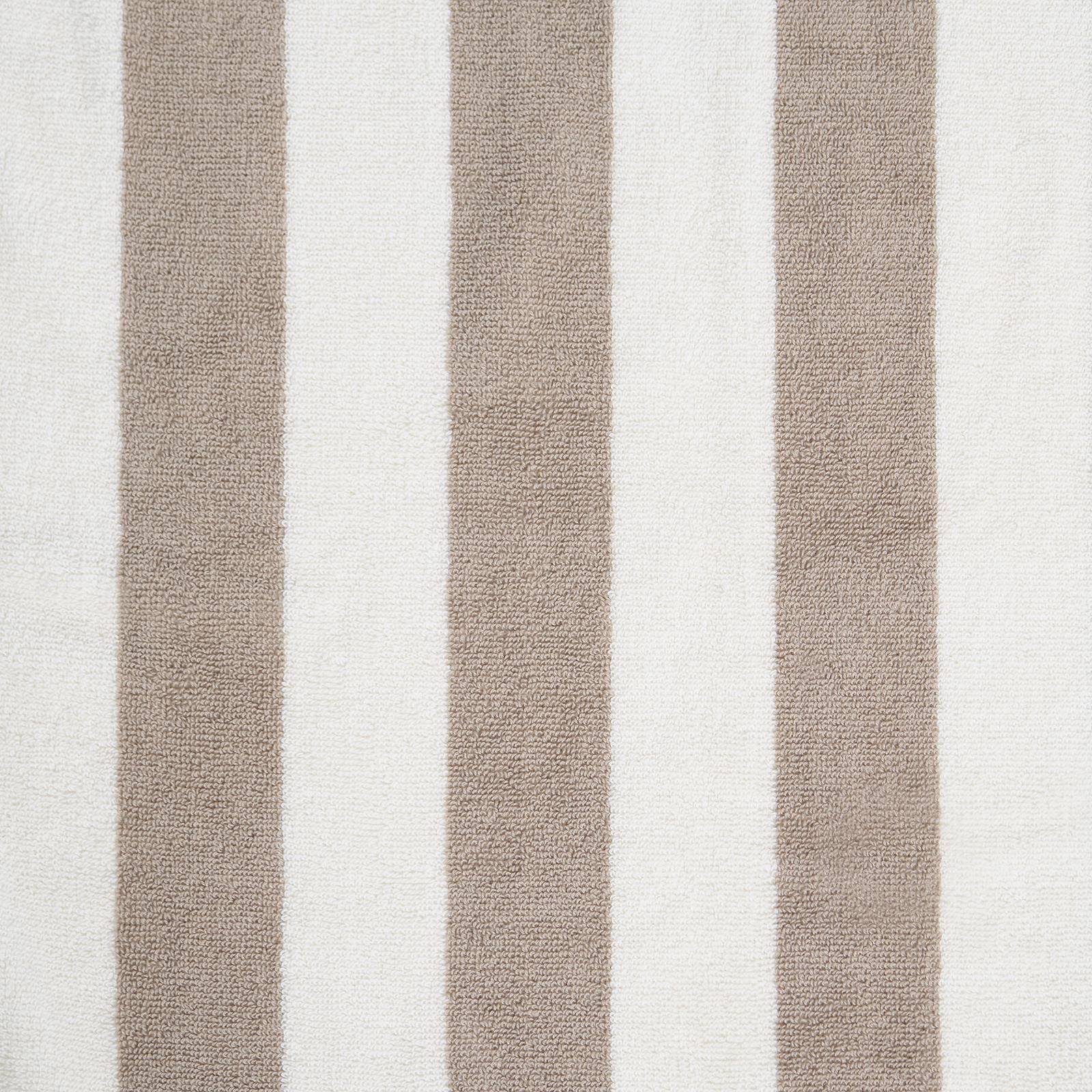 OHS Stripe 100% Cotton Bath Hand Towel Hotel Luxury Shower Soft Absorbent